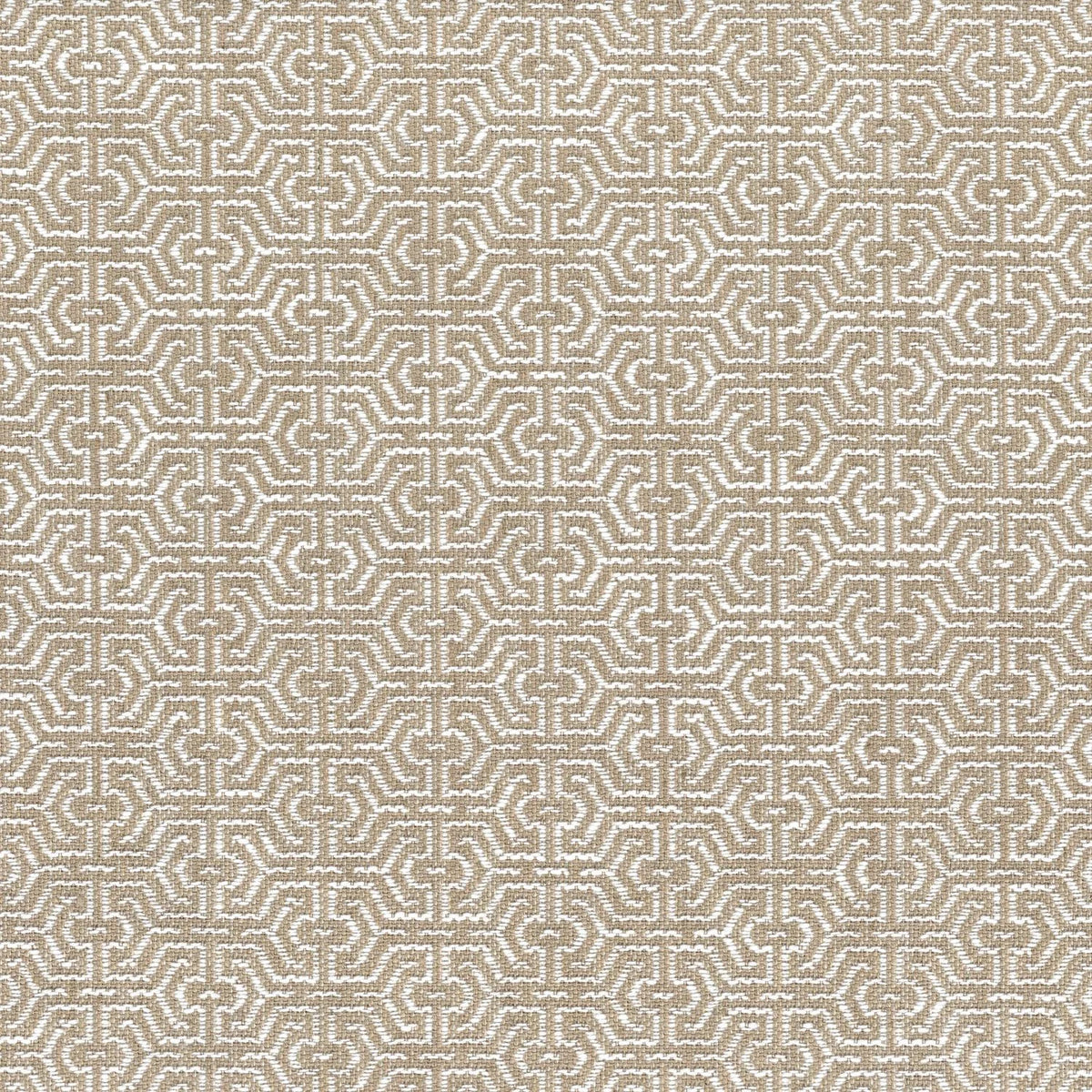 Casamance Milan fabric — Beige