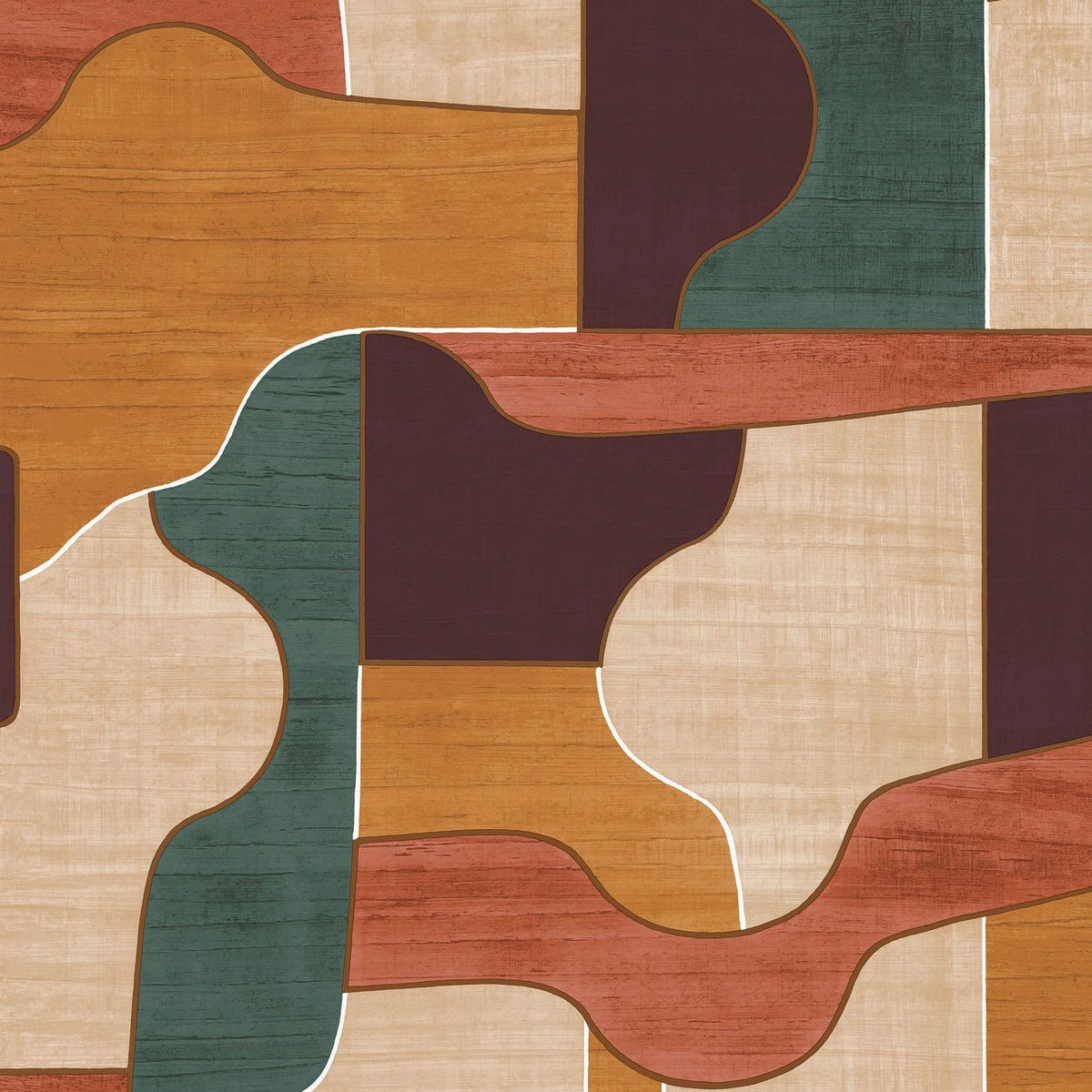 Casamance Modernismo wallpaper — Multico