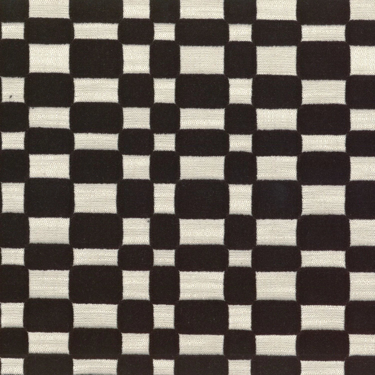 Casamance Modulor fabric — Noir