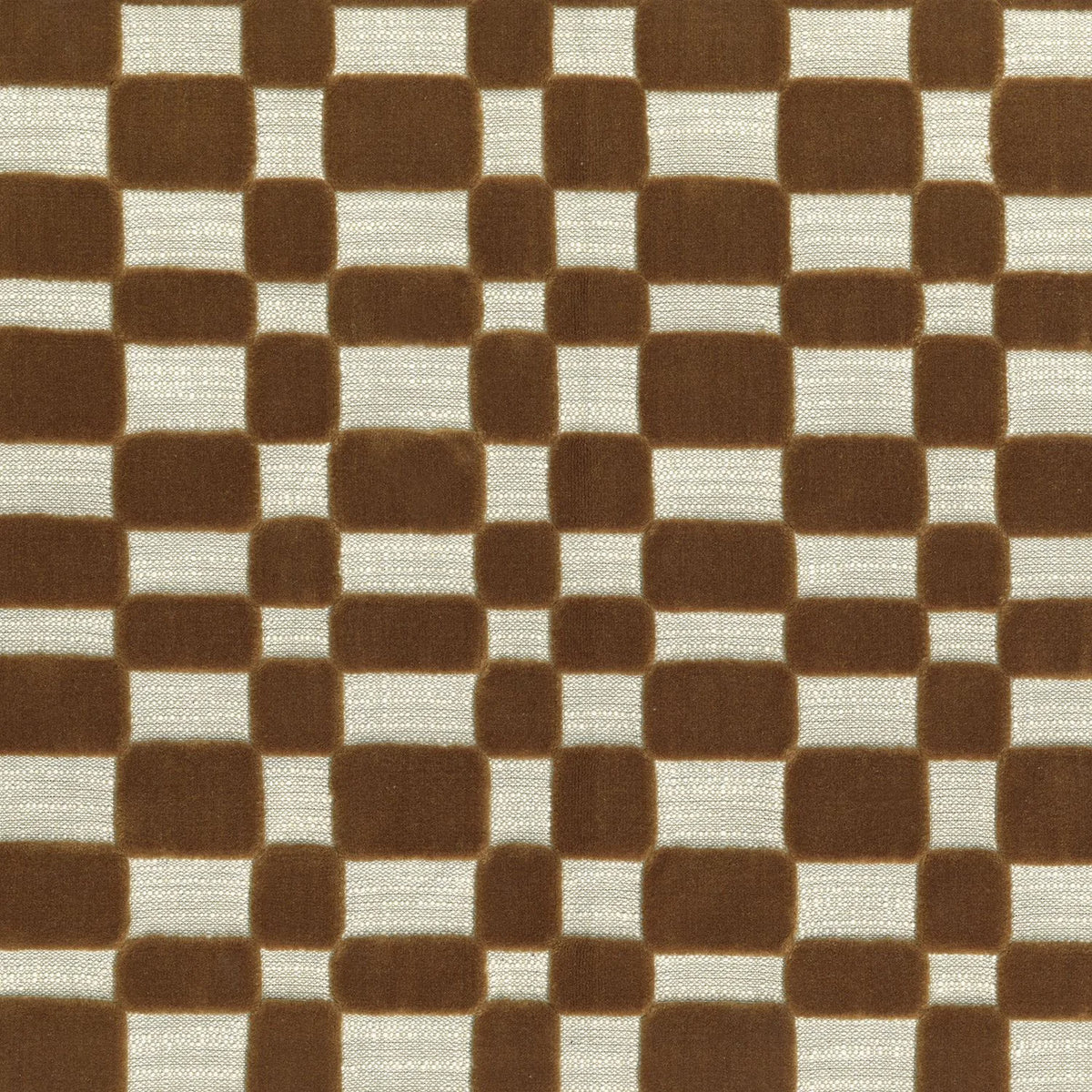Casamance Modulor fabric — Mordoré