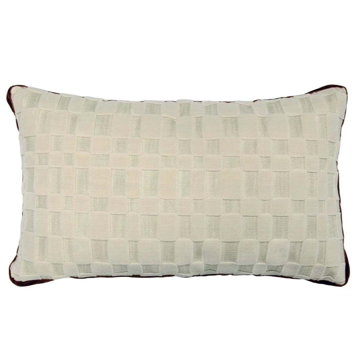 Casamance Modulor cushion cover — Ecru