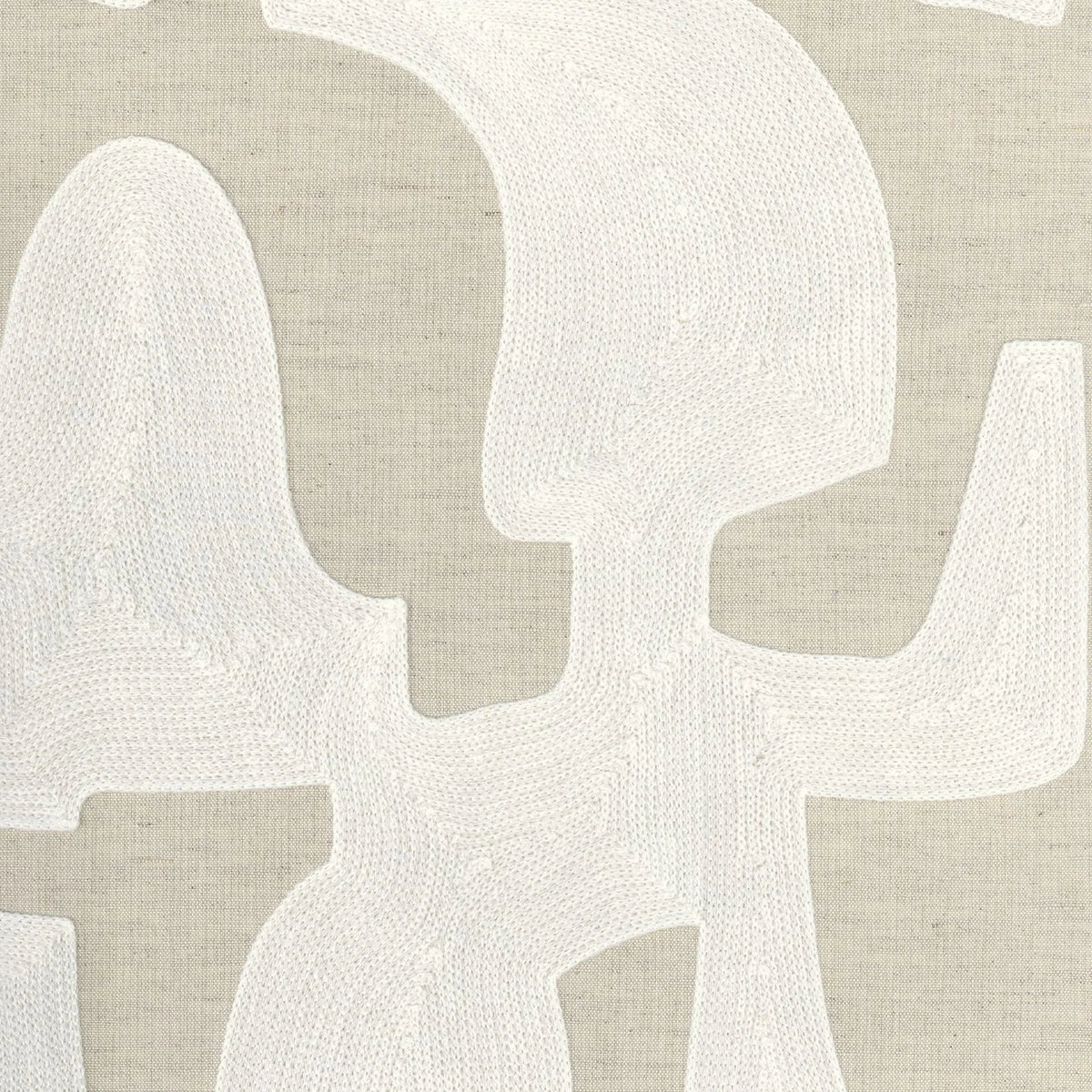 Casamance Monodie wallcovering — Ivoire Craie