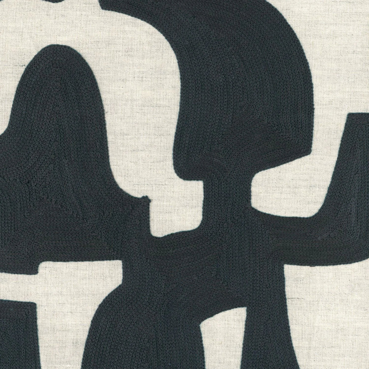Casamance Monodie wallcovering — Anthracite Craie