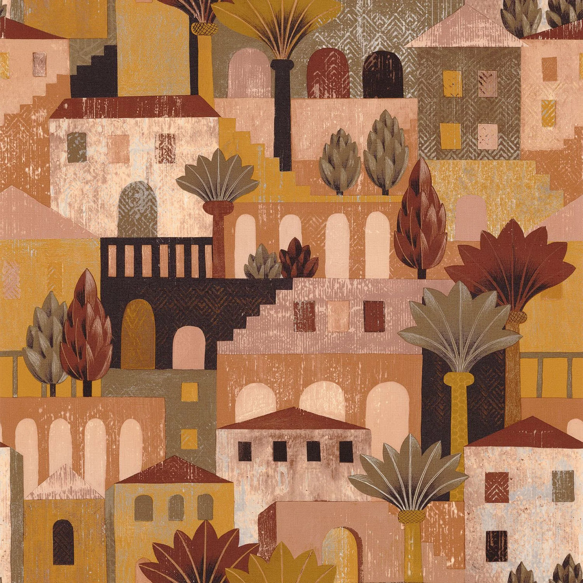 Casamance Monterosso wallpaper — Terre De Sienne
