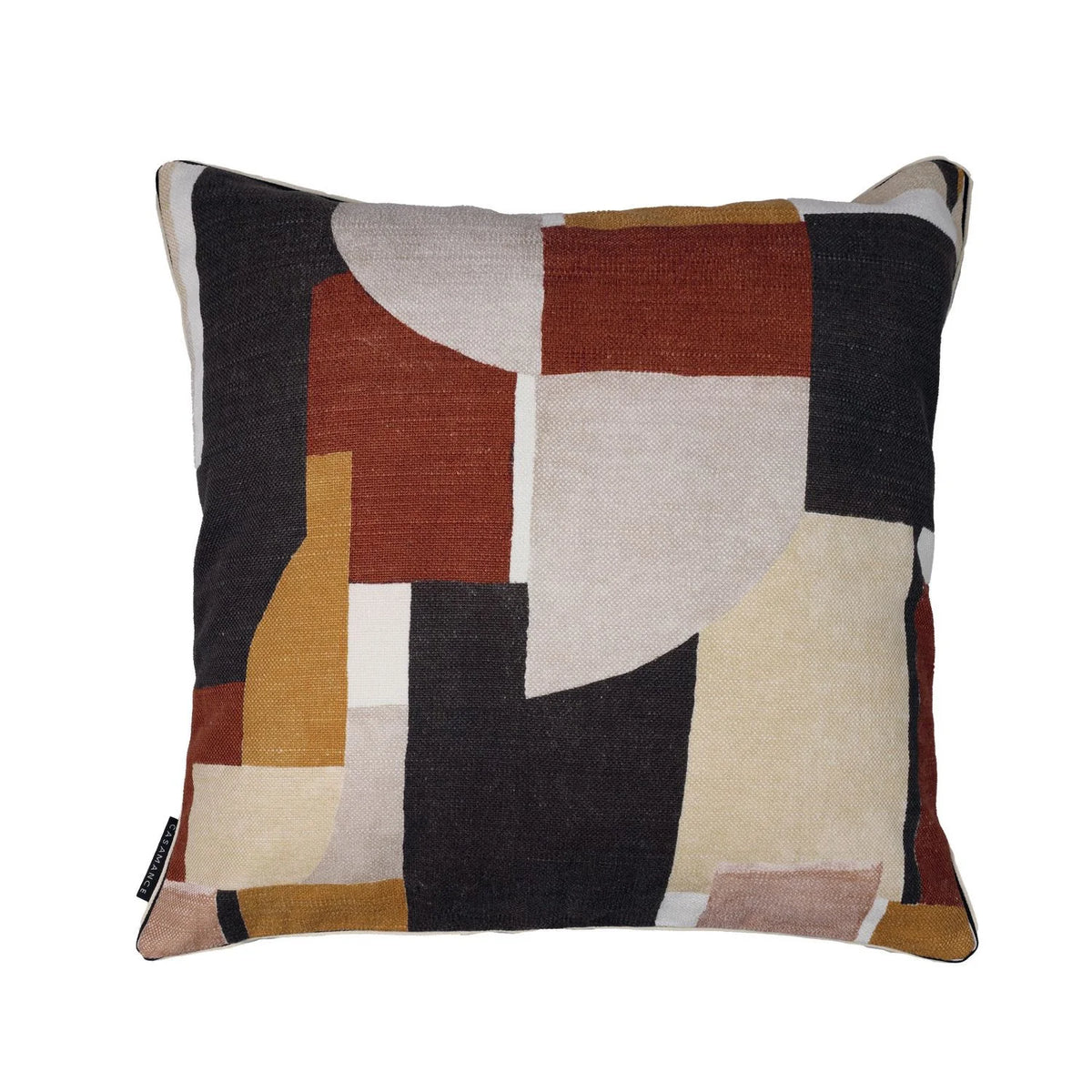 Casamance Montsouris cushion cover — Blush Acajou