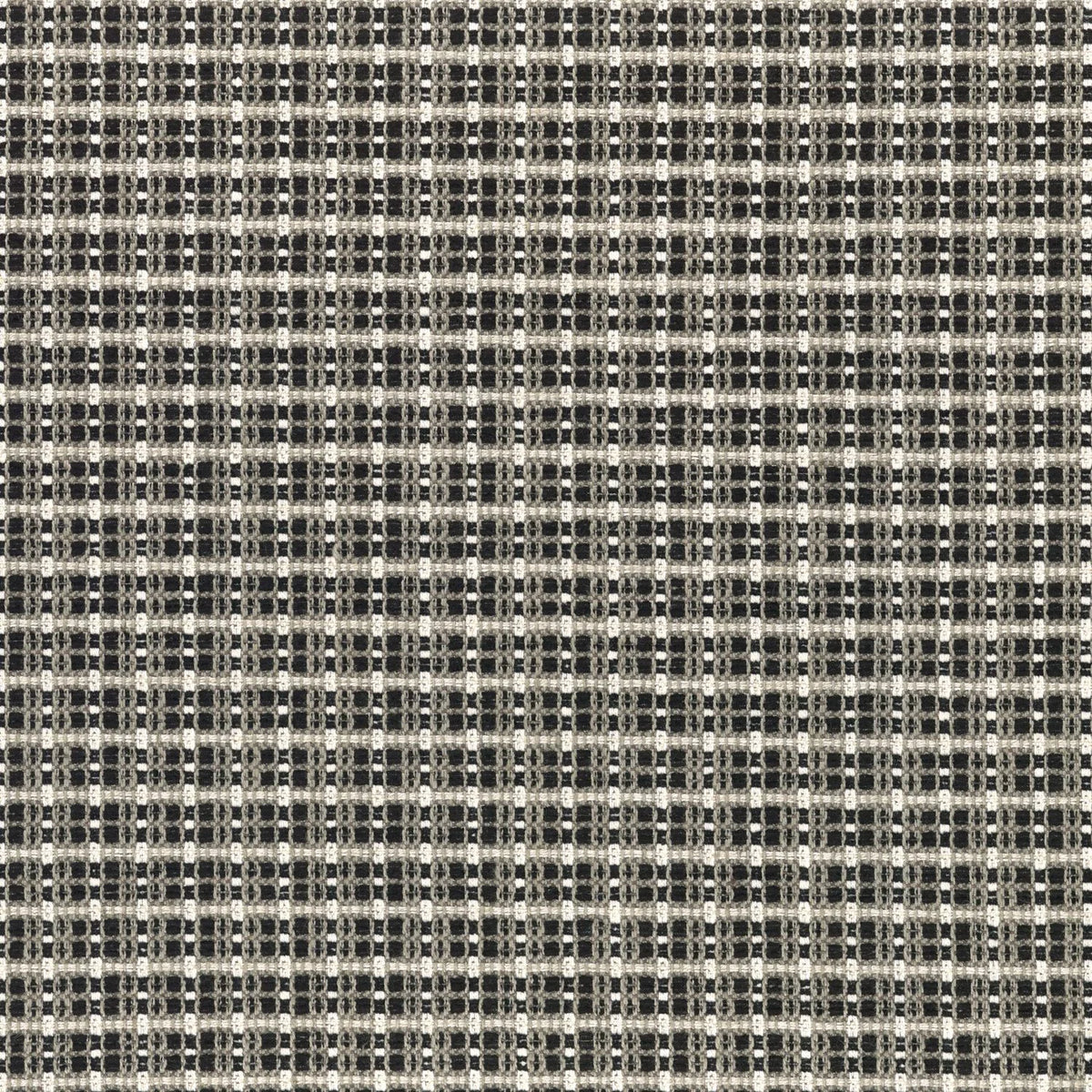 Casamance Mosaïco fabric — Beige Noir