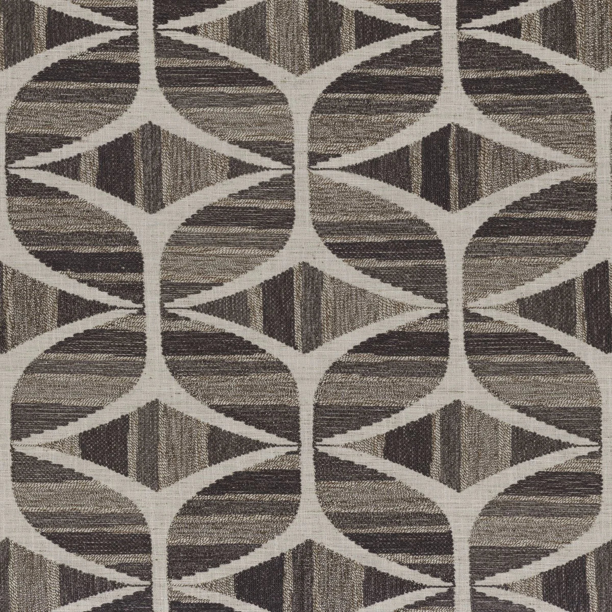 Casamance Murmures fabric — Anthracite