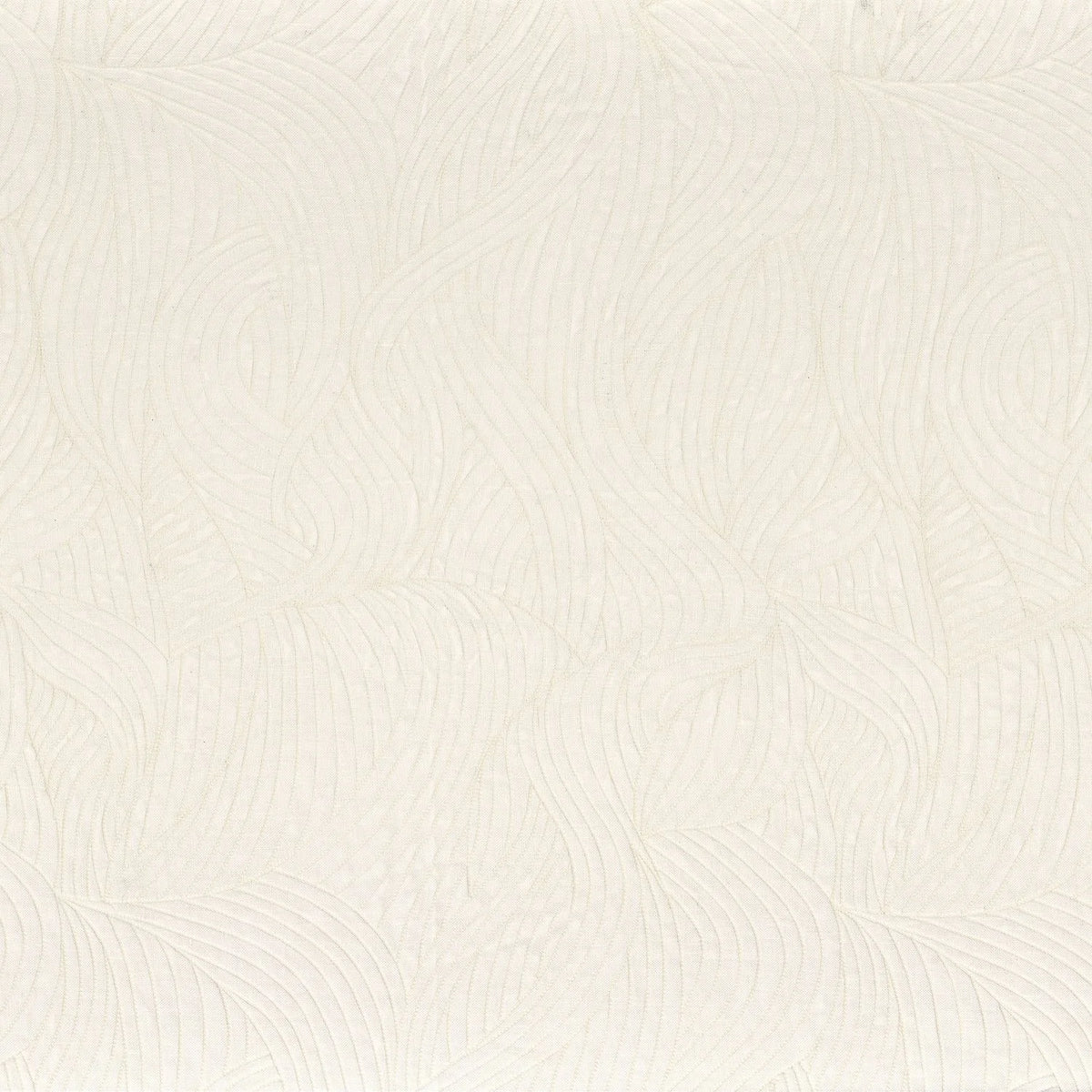 Casamance Naviglio fabric — Blanc Optique