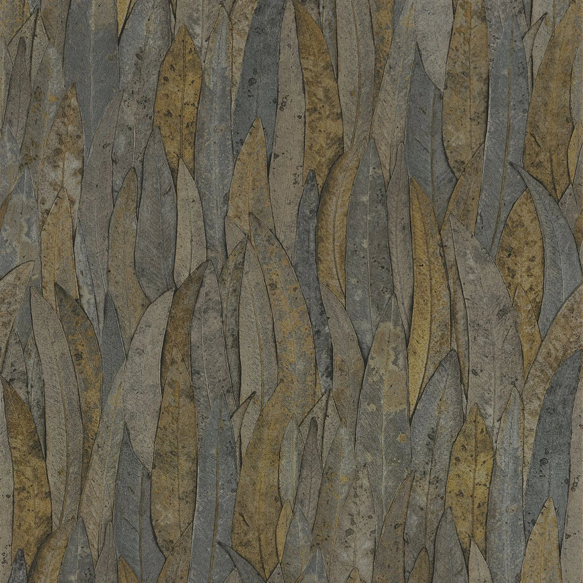 Casamance Neluwa wallpaper — Anthracite