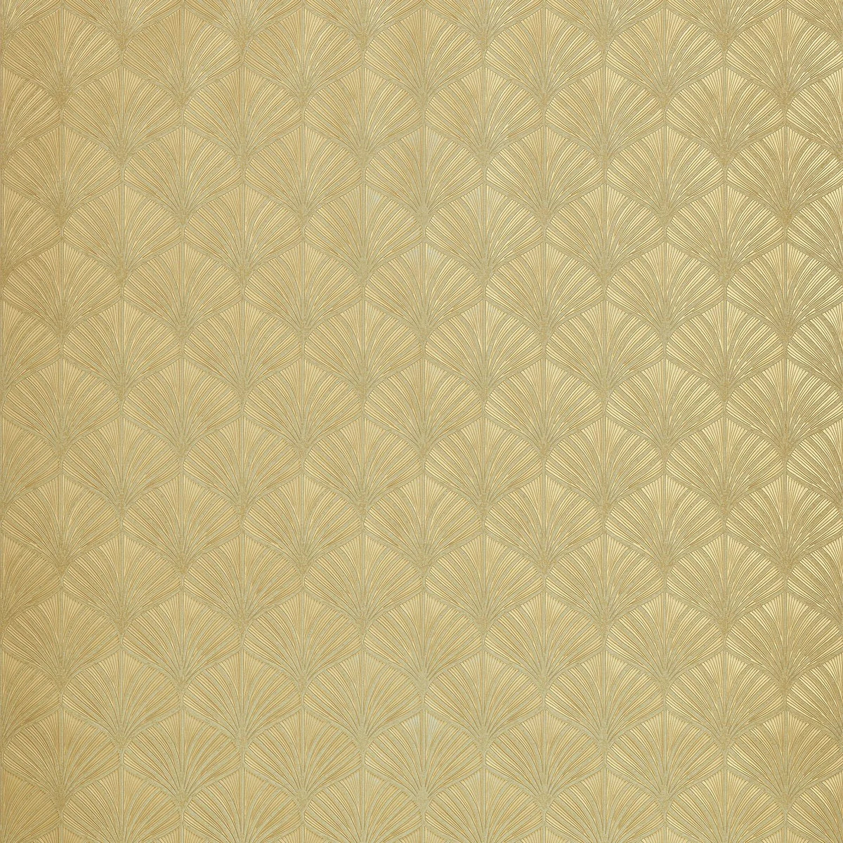 Casamance Nereides wallpaper — Lichen/Doré
