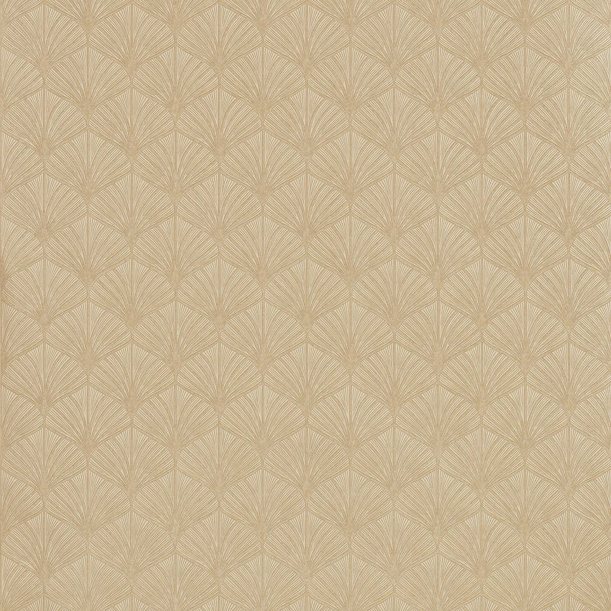 Casamance Nereides wallpaper — Marron Glacé/Doré