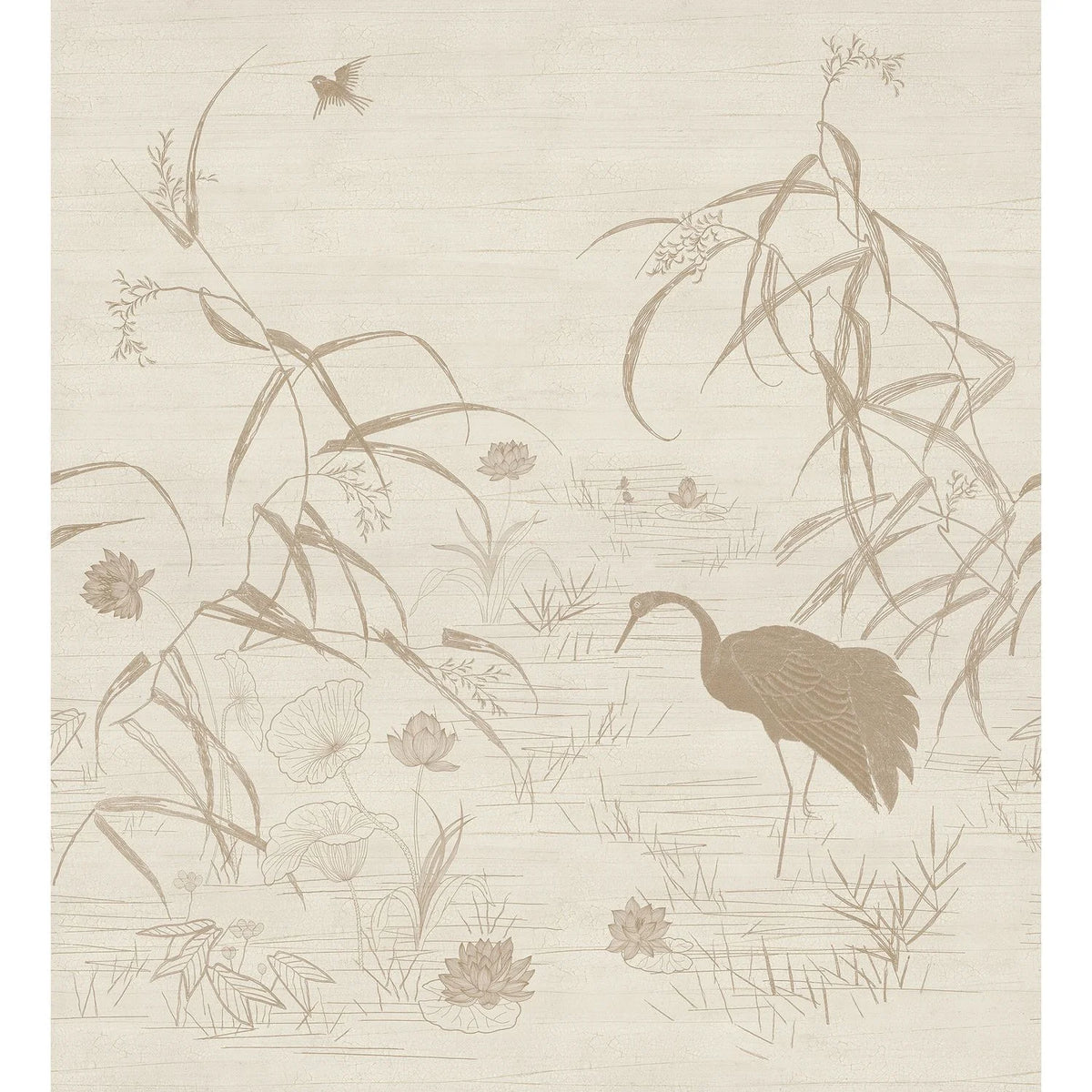 Casamance Nuido wallpanel — Ivoire