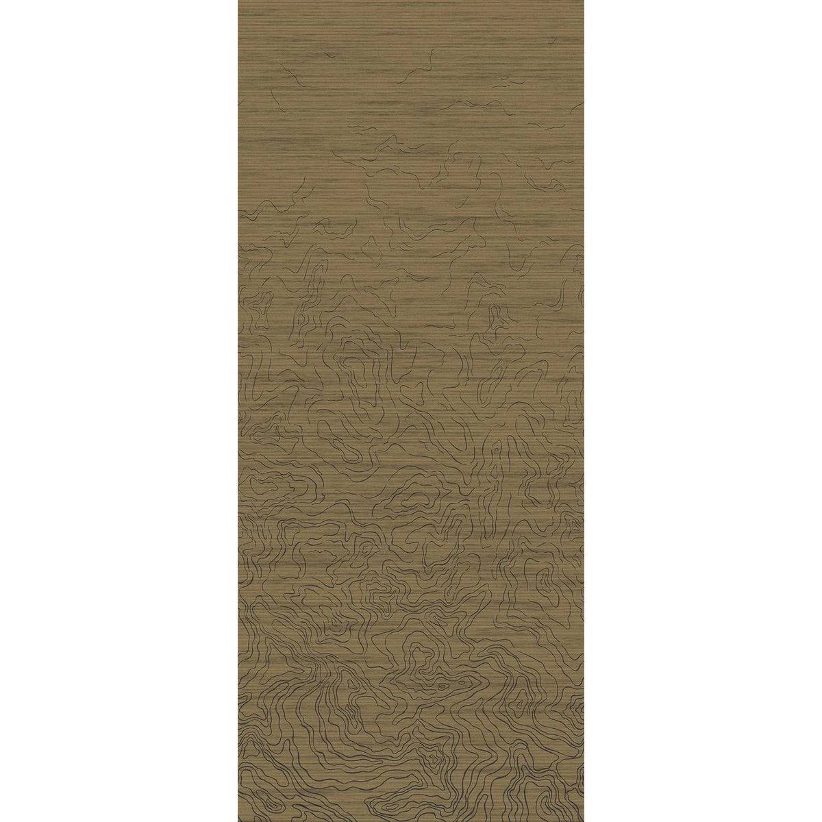 Casamance Ondes Précieuses wallpanel — Camel Doré