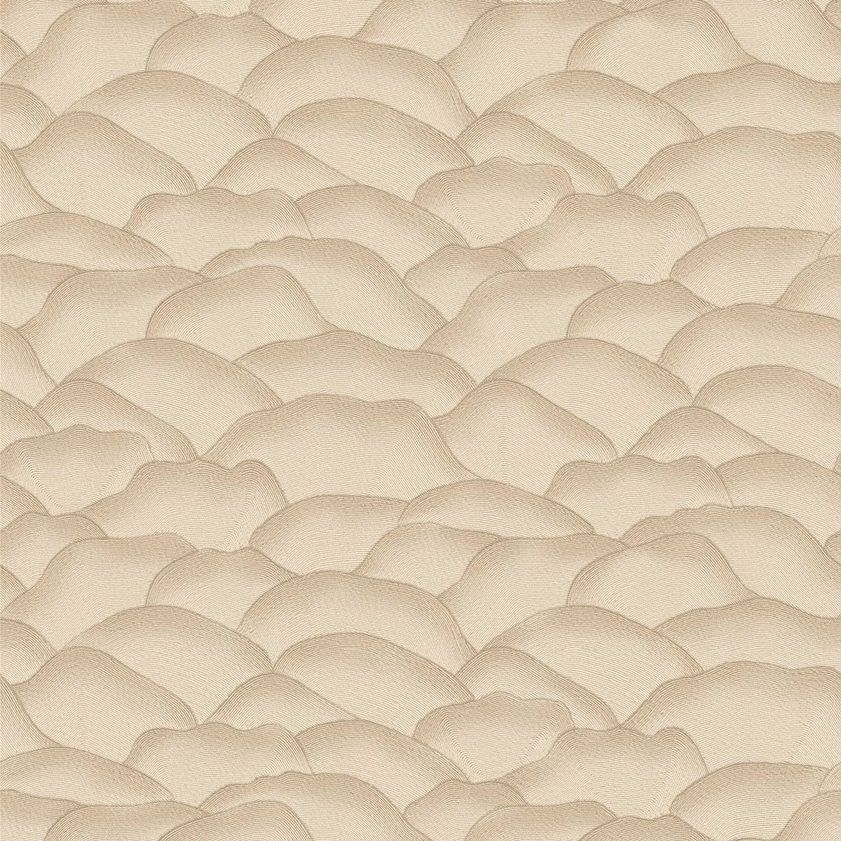 Casamance Ondula wallpaper — Sable