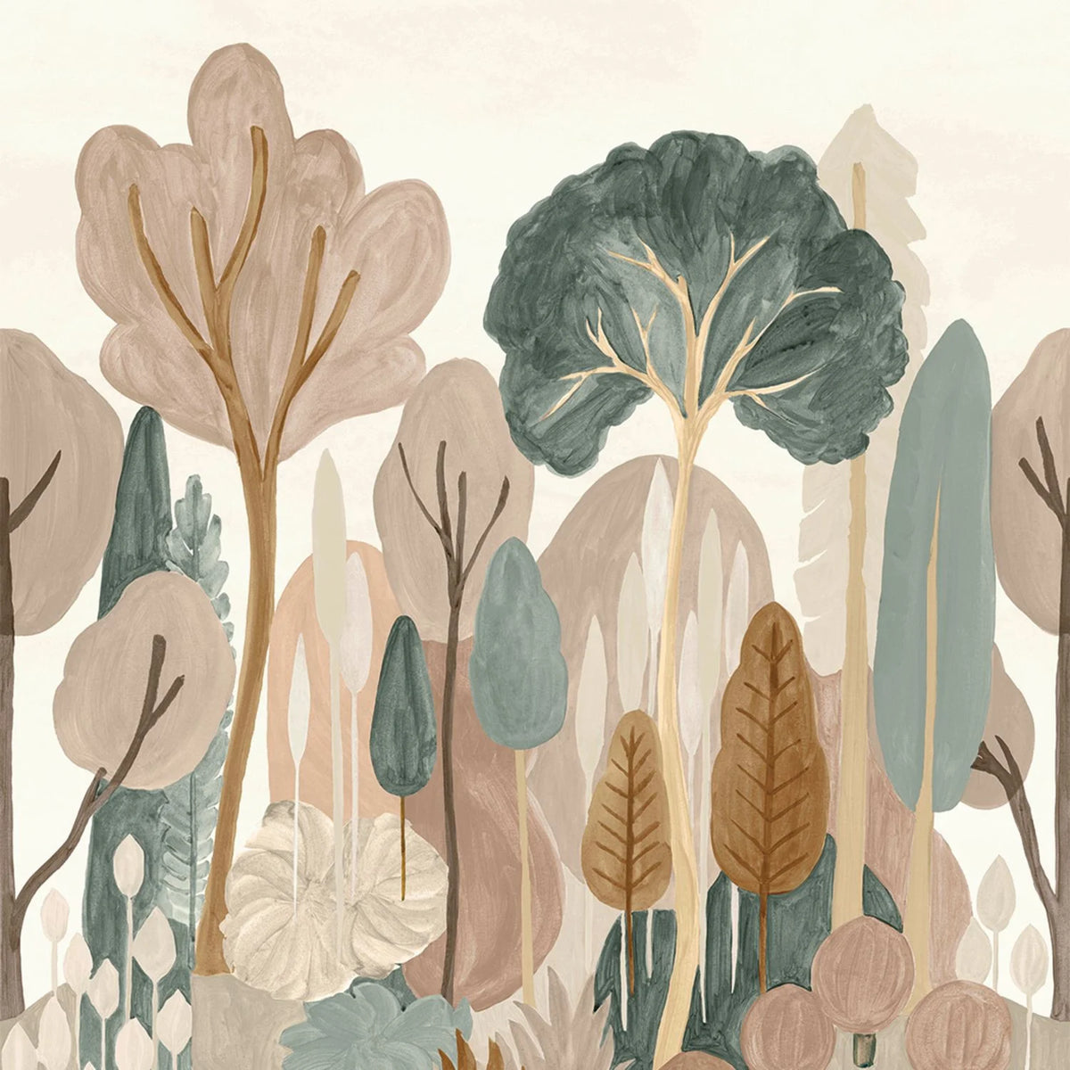 Casamance Orme wallpanel — Nude/Lichen