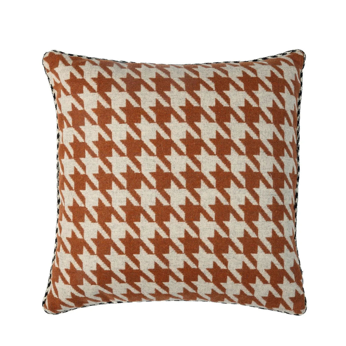 Casamance Pacte cushion cover — Orange Brulee Beige