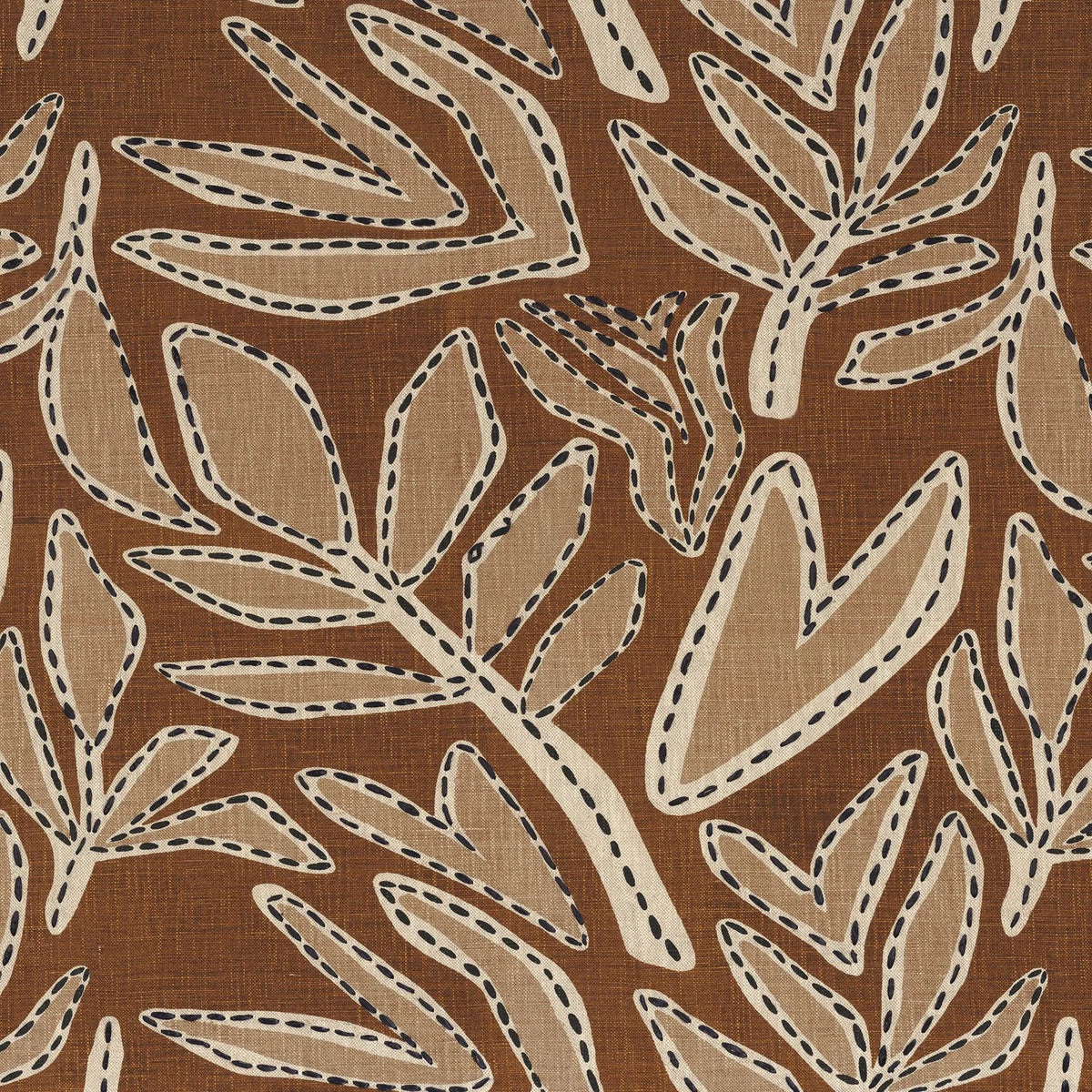 Casamance Padua fabric — Tabac Beige