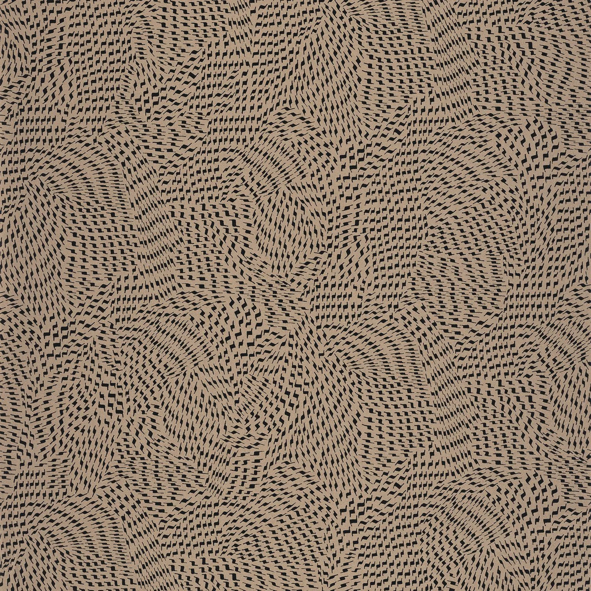 Casamance Passy wallpaper — Doré/Noir