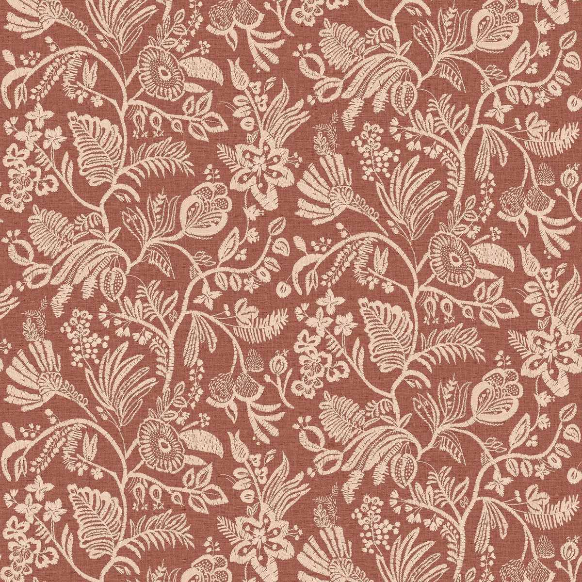 Casamance Pastel wallpaper — Terracotta