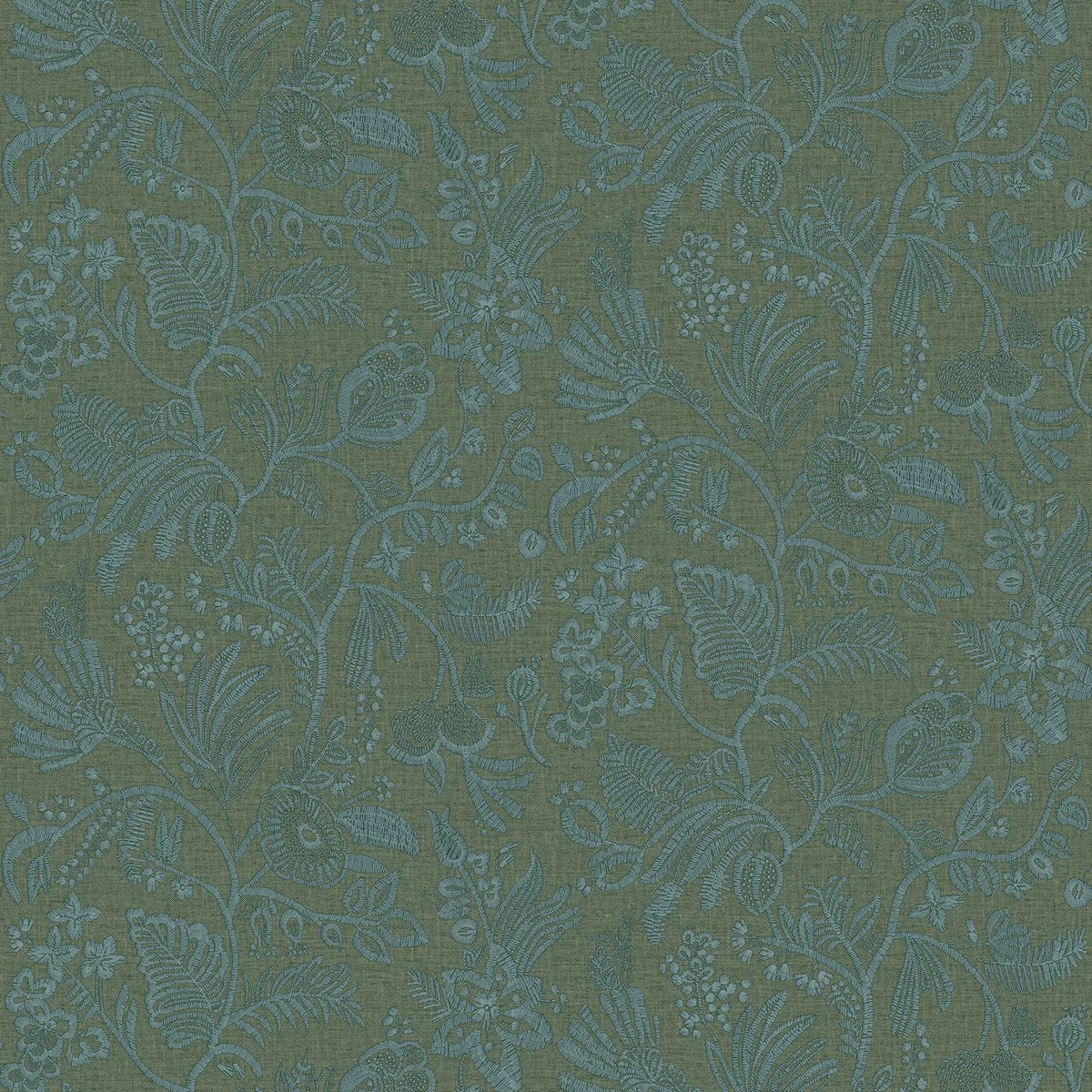 Casamance Pastel wallpaper — Emeraude