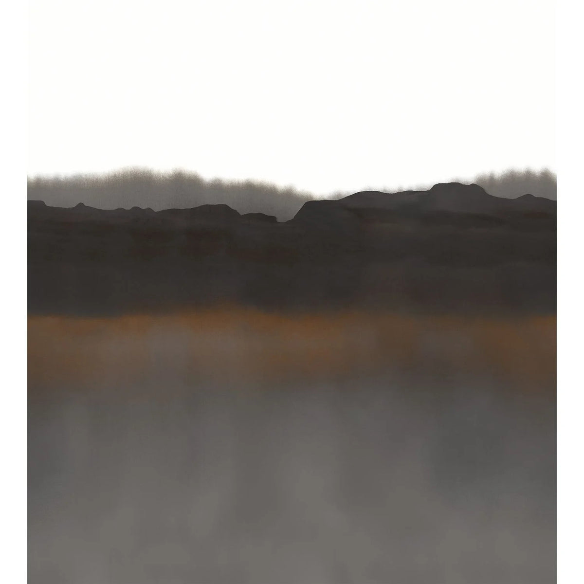 Casamance Pittore wallpanel — Anthracite