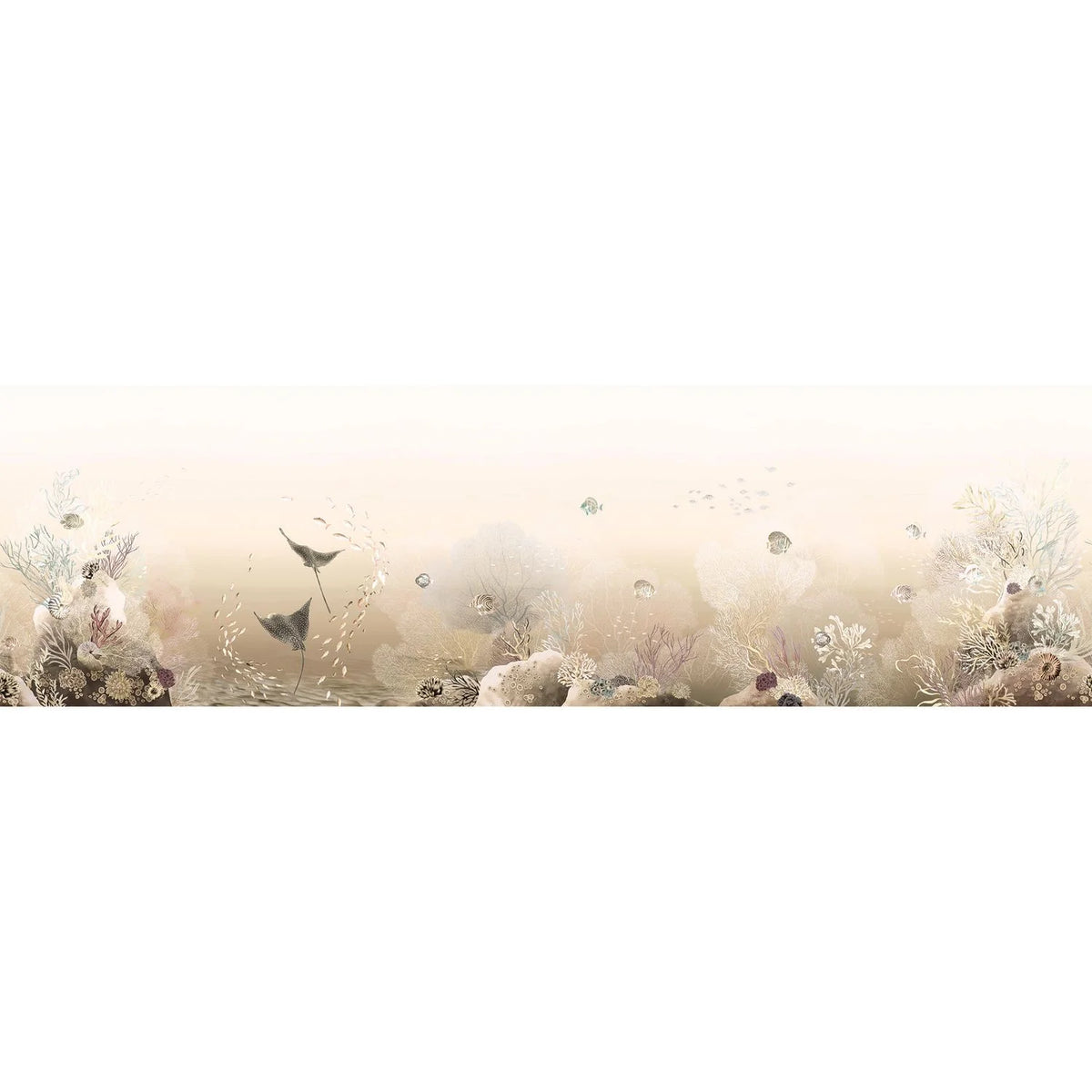 Casamance Polynesie wallpanel — Grège