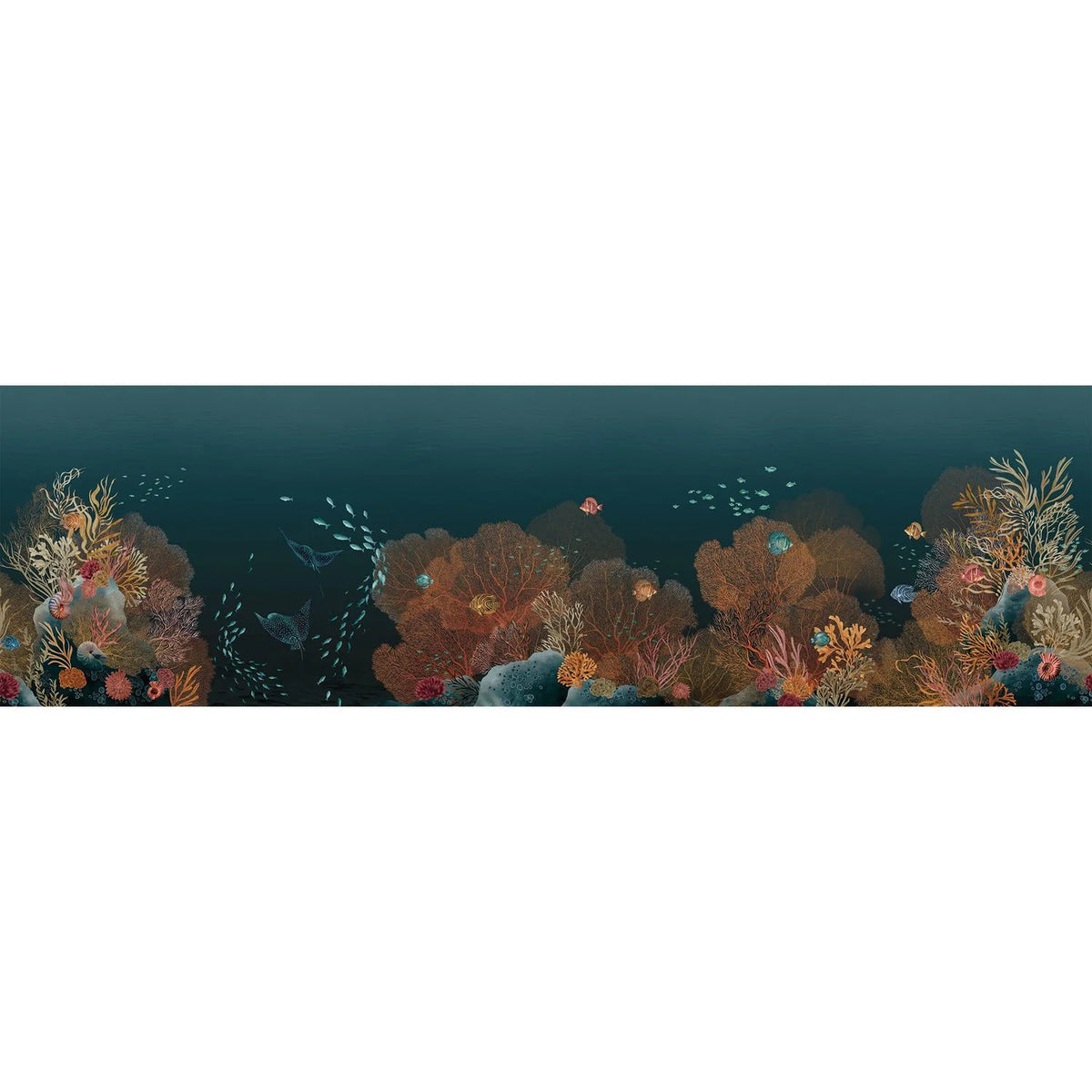 Casamance Polynesie wallpanel — Marine/Multico