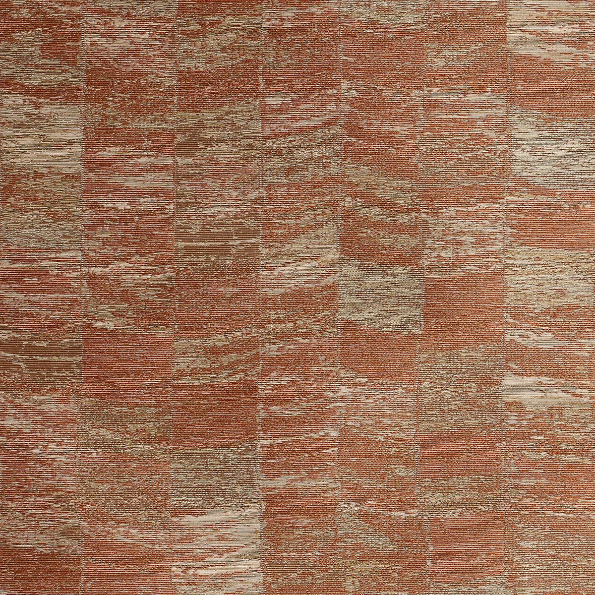 Casamance Pueblos wallcovering — Terracotta