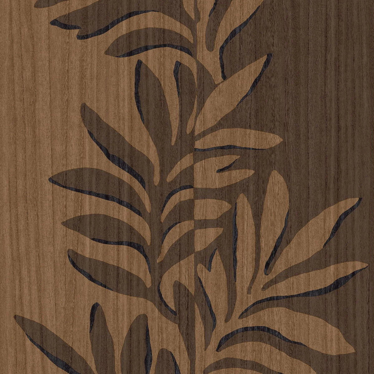 Casamance Rama wallpaper — Noyer/Wengé