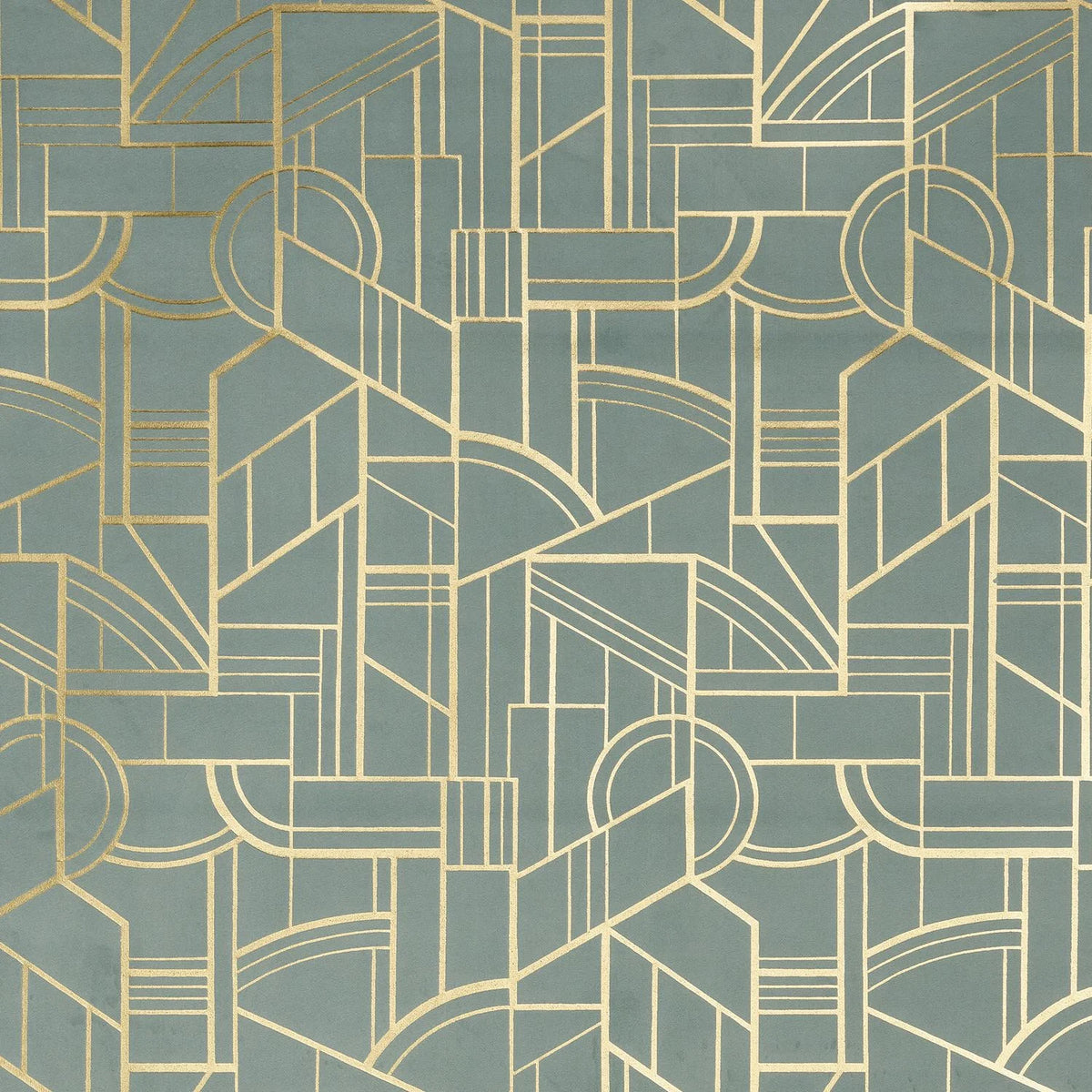 Casamance Reims wallcovering — Céladon