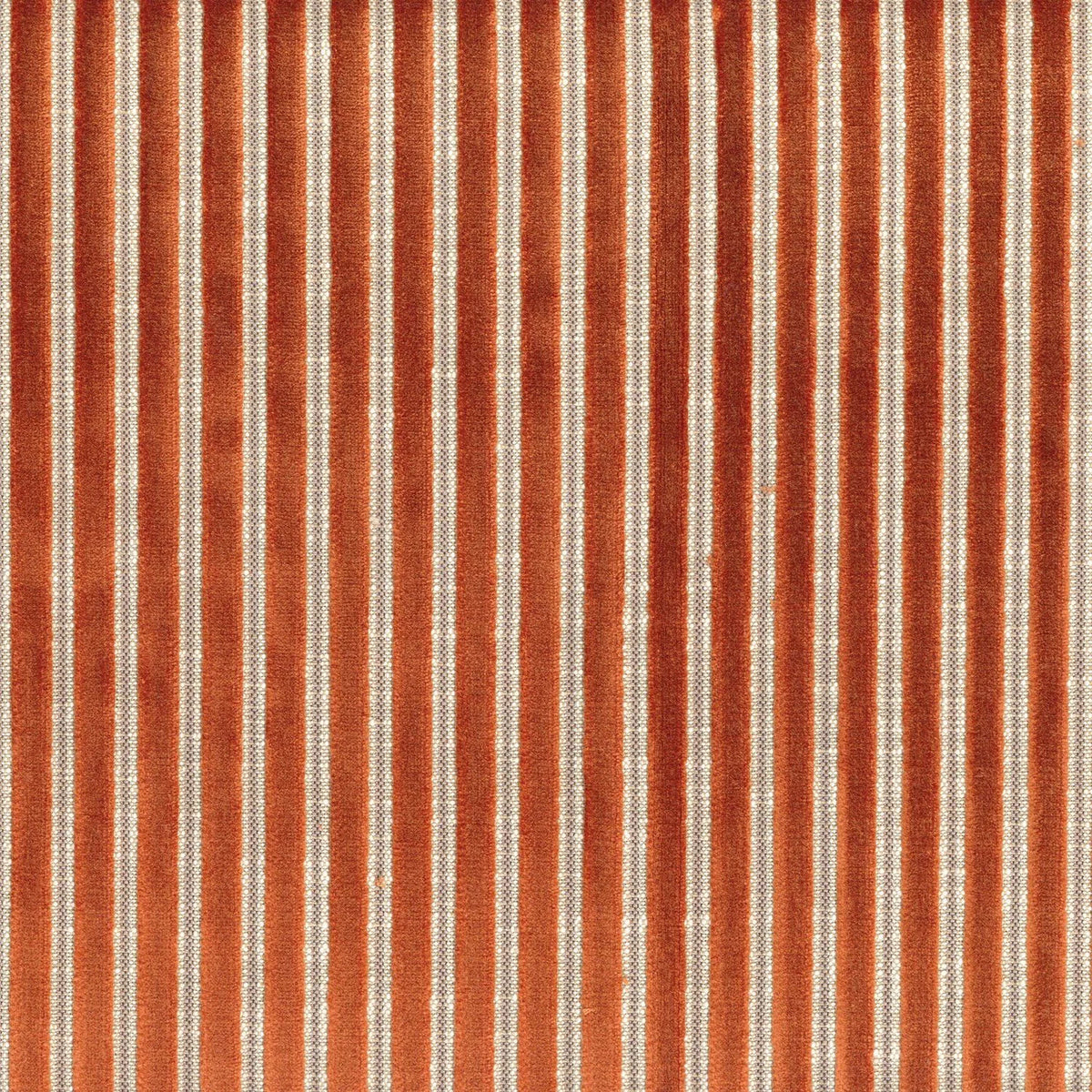 Casamance Zebu fabric — Orange Brule
