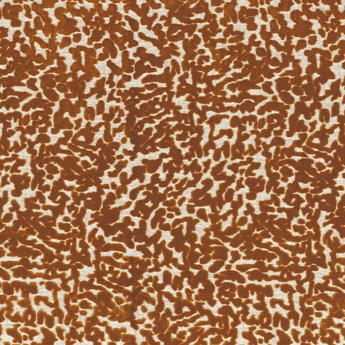 Casamance Ocema fabric — Orange Brule