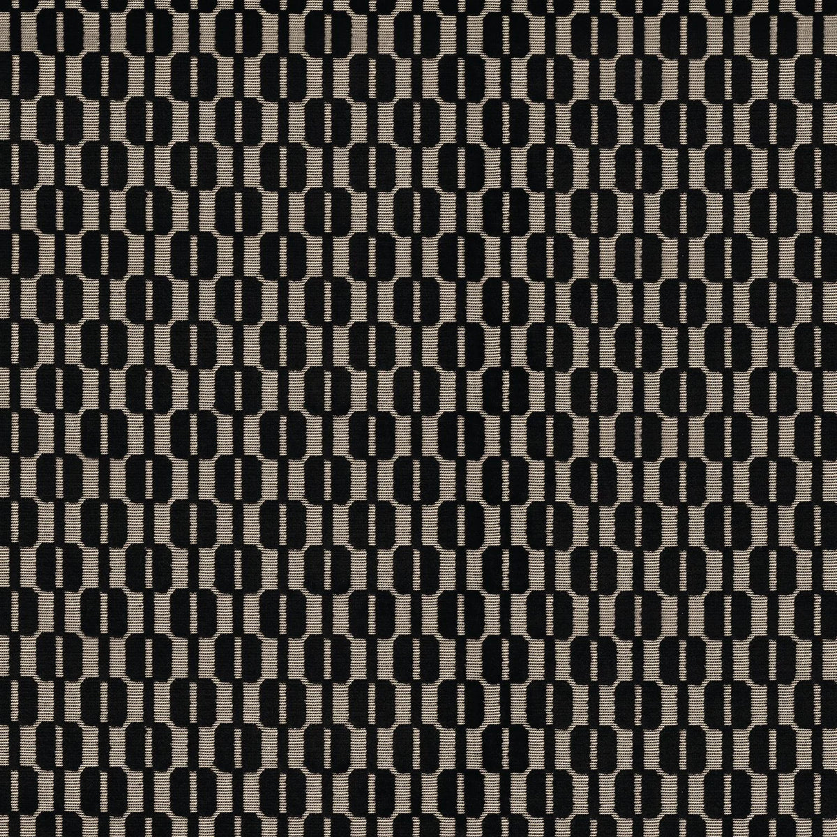 Casamance Inseparables fabric — Noir De Lune