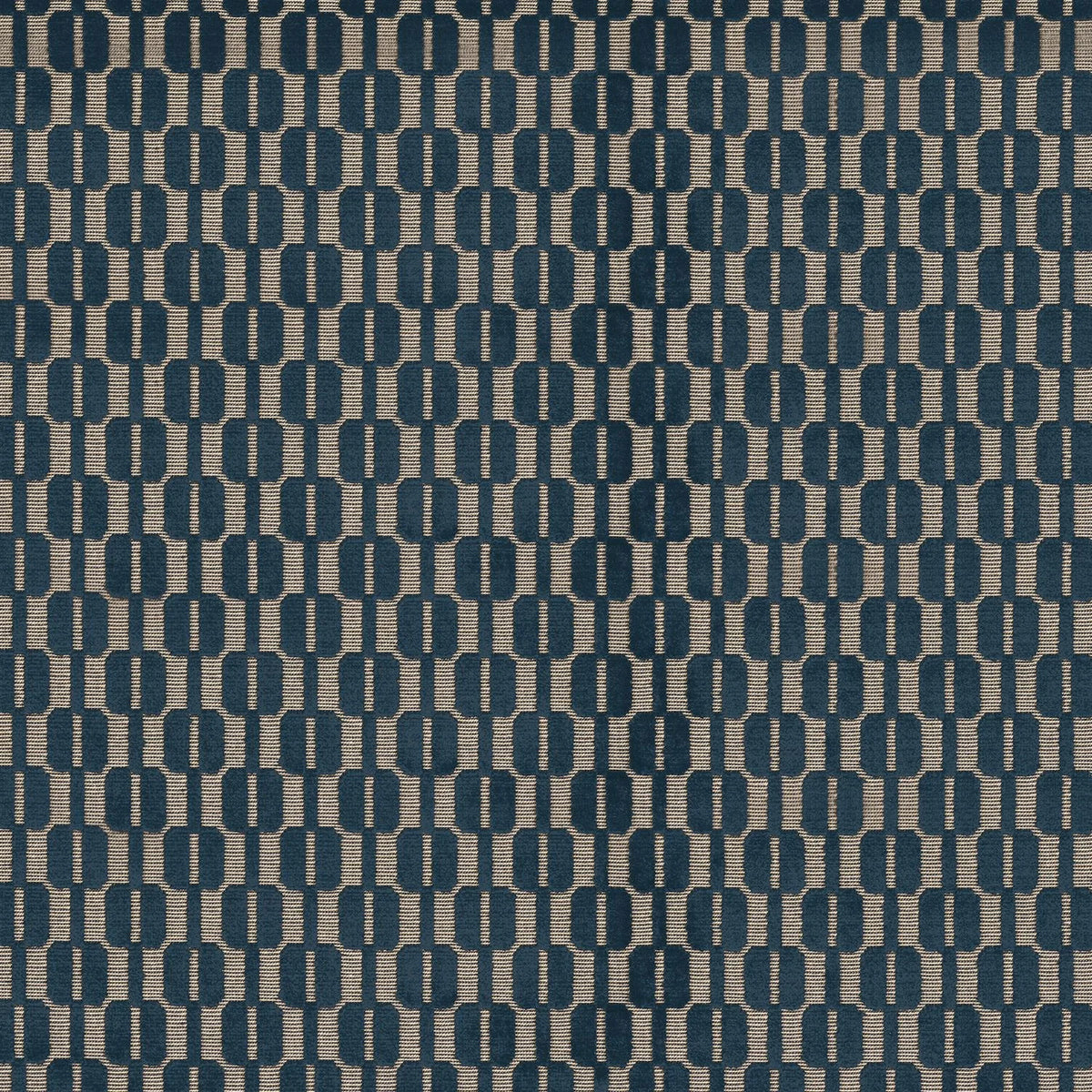 Casamance Inseparables fabric — Marine