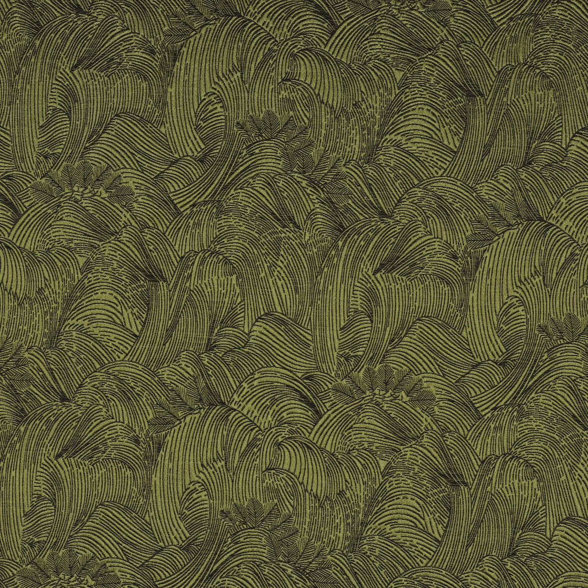 Casamance Tanagra fabric — Olive