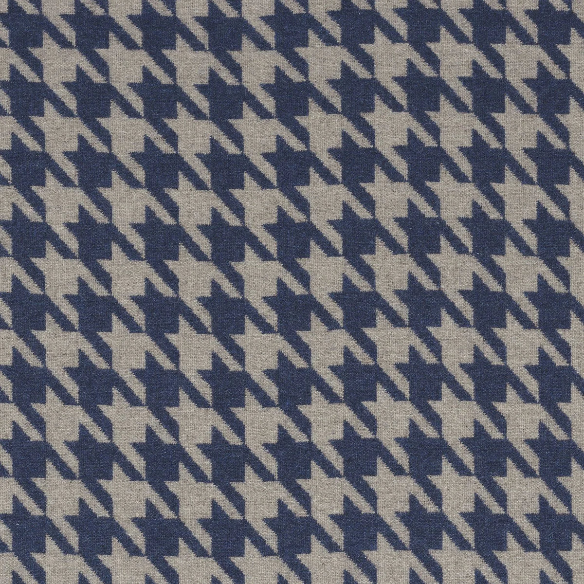 Casamance Pacte fabric — Bleu Azurite Beige
