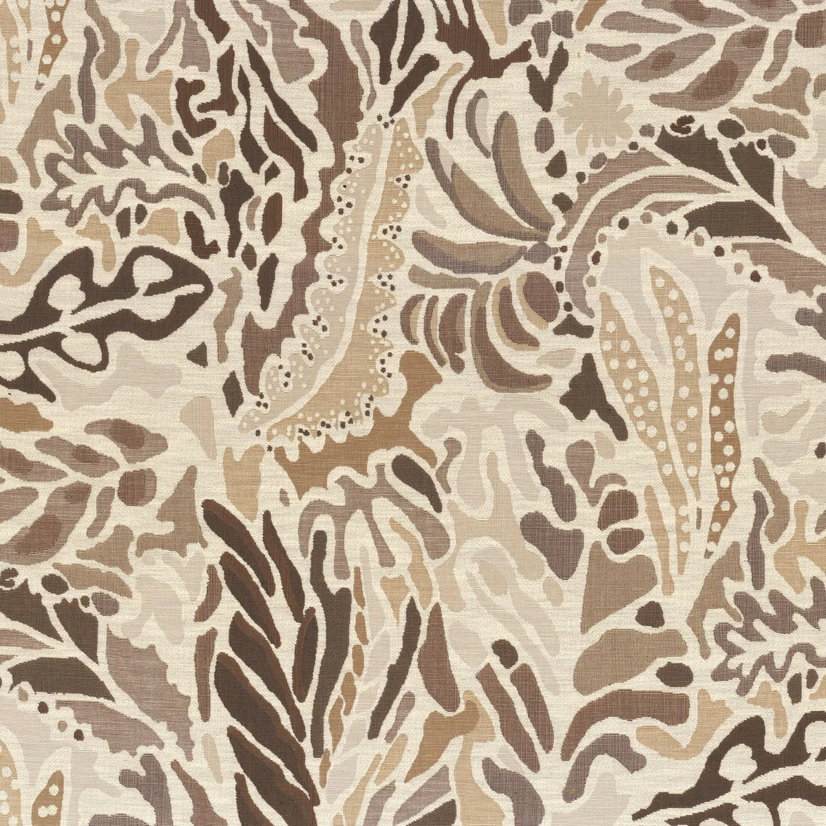 Casamance Pae fabric — Beige Écru