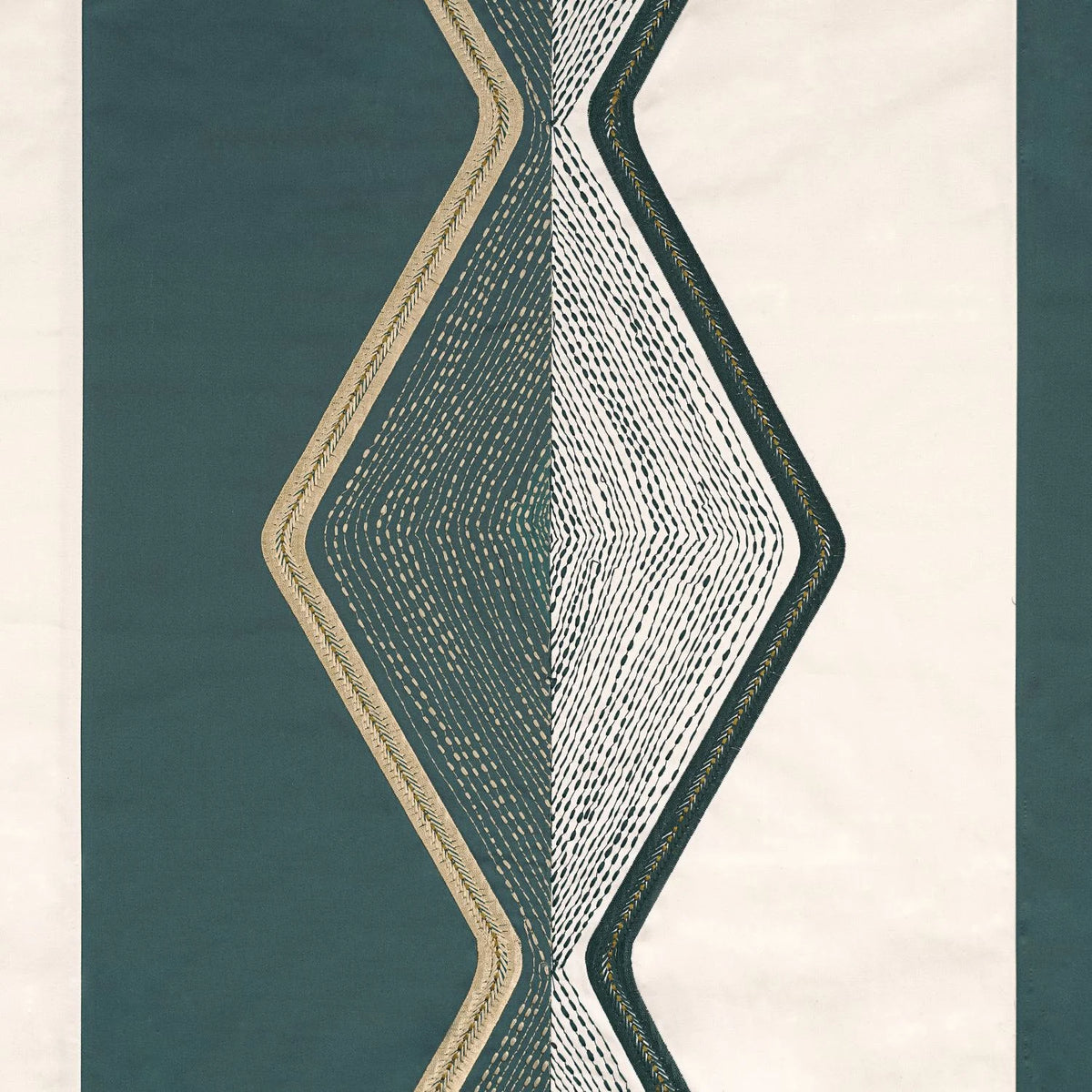 Casamance Mesa fabric — Pétrole