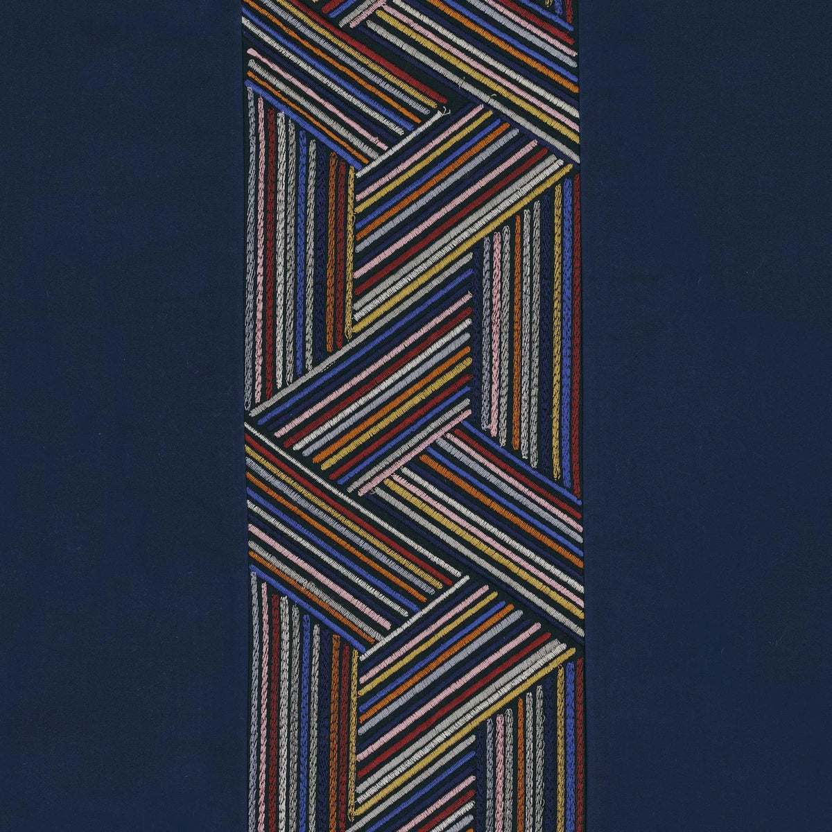 Casamance Runway fabric — Marine