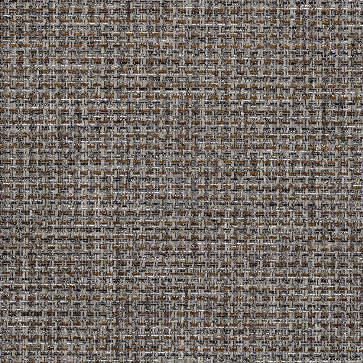 Casamance Structure fabric — Gris Fusain/Mordore