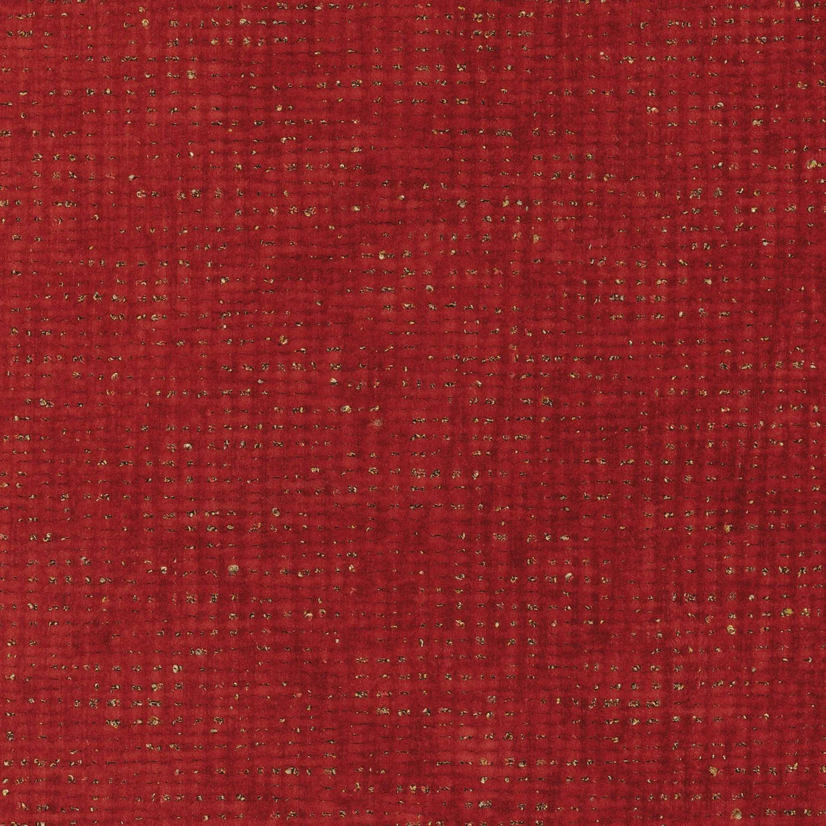 Casamance Orfevre fabric — Carmin