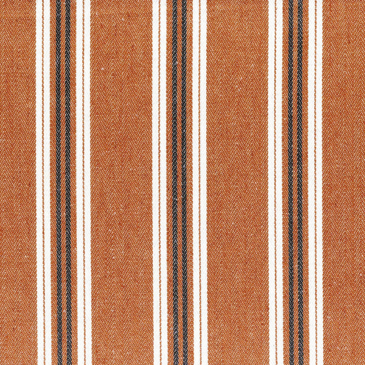 Casamance Lagos fabric — Orange Brulee