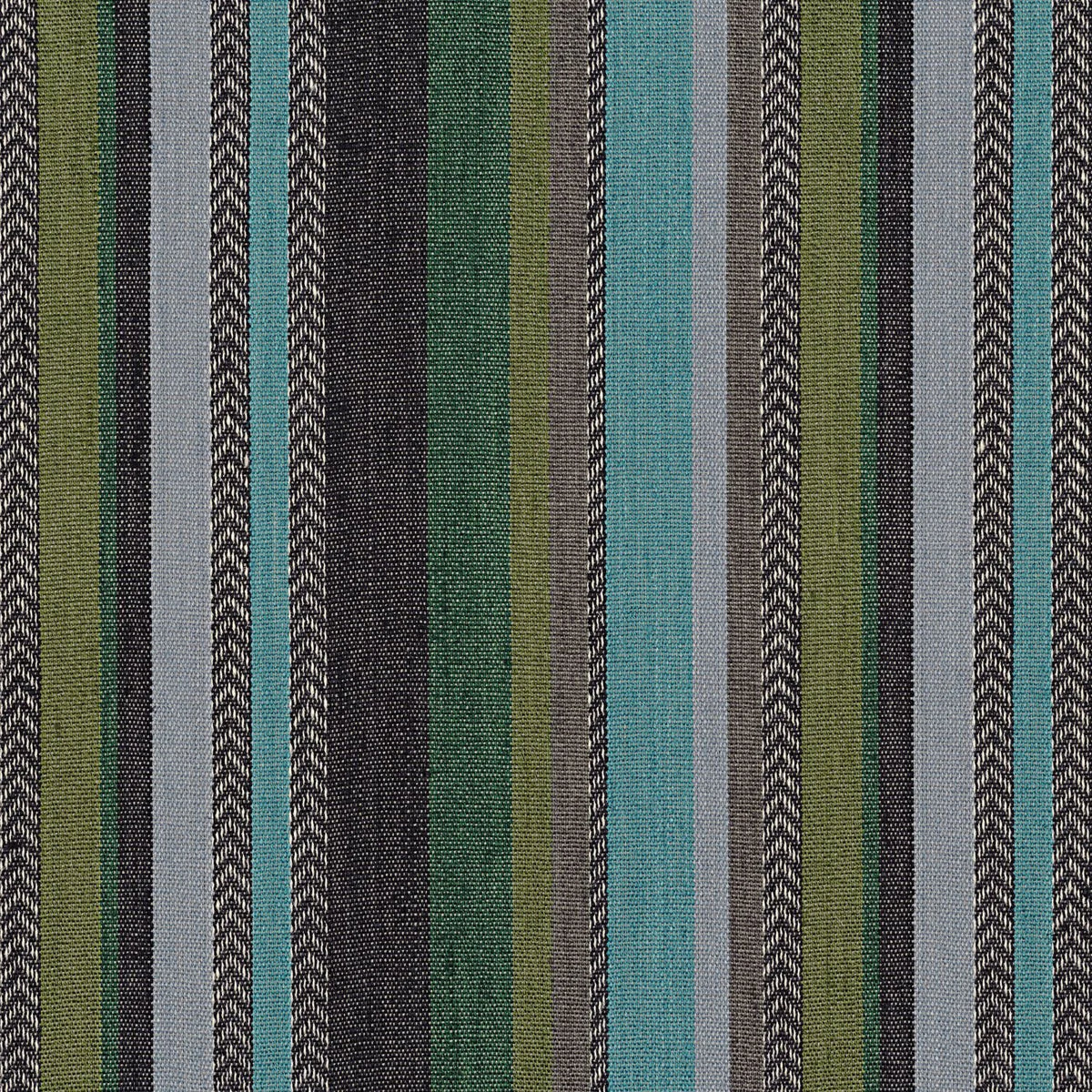 Casamance Costa Nova fabric — Turquoise Emeraude