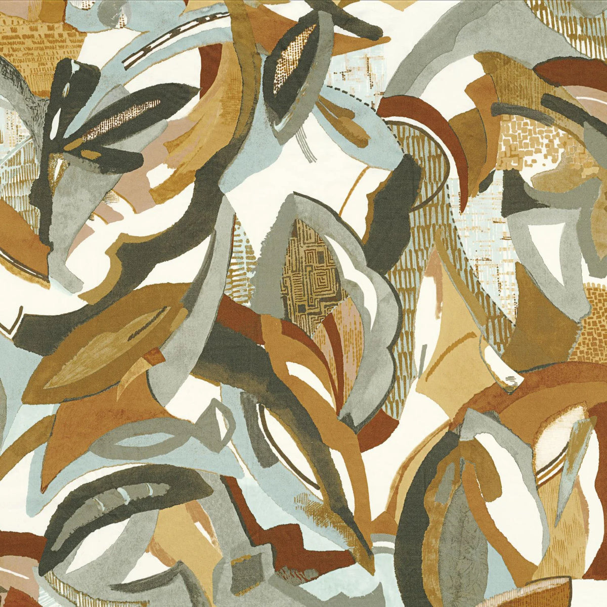 Casamance Tonka fabric — Taupe Ambre