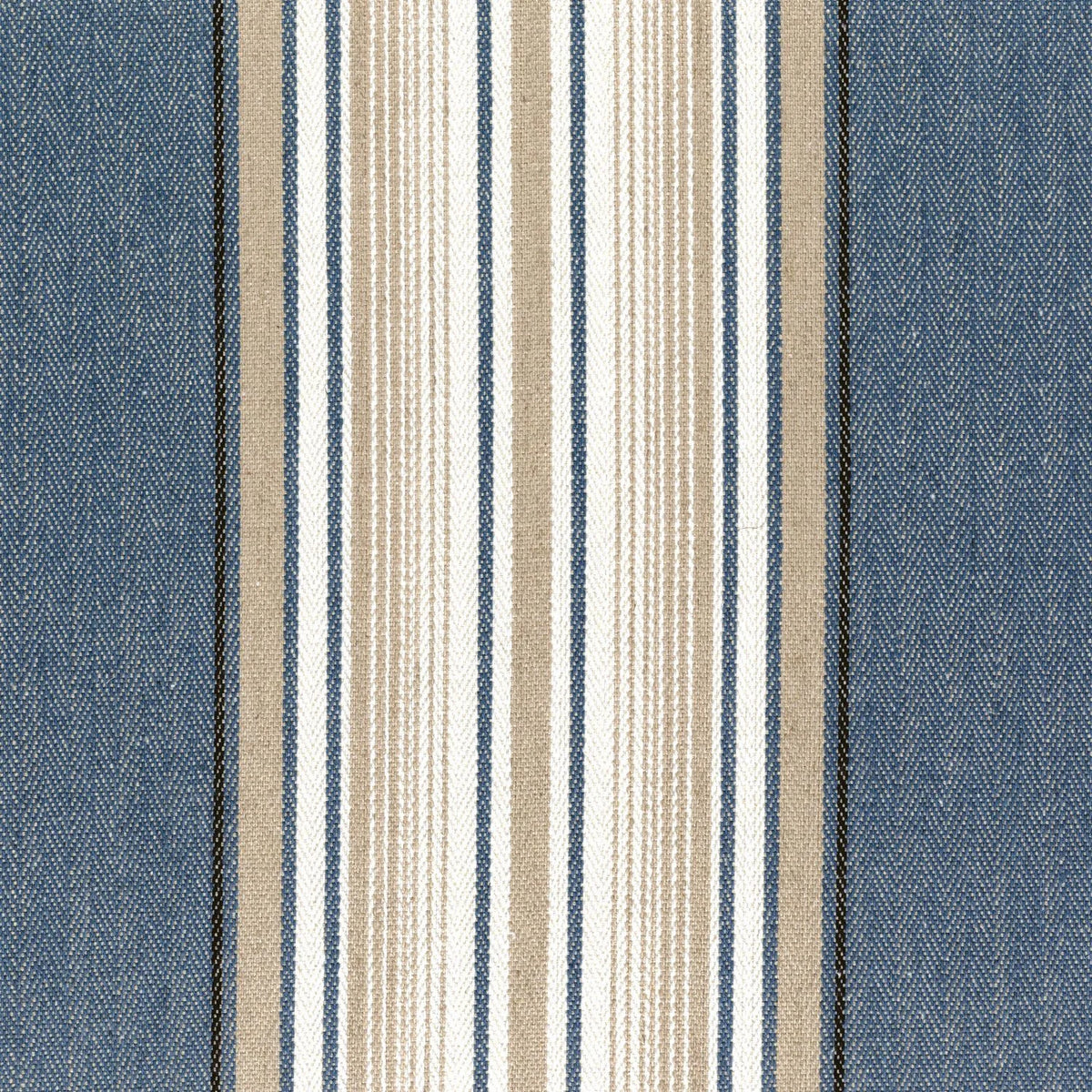 Casamance Aveiro fabric — Bleu Deauville