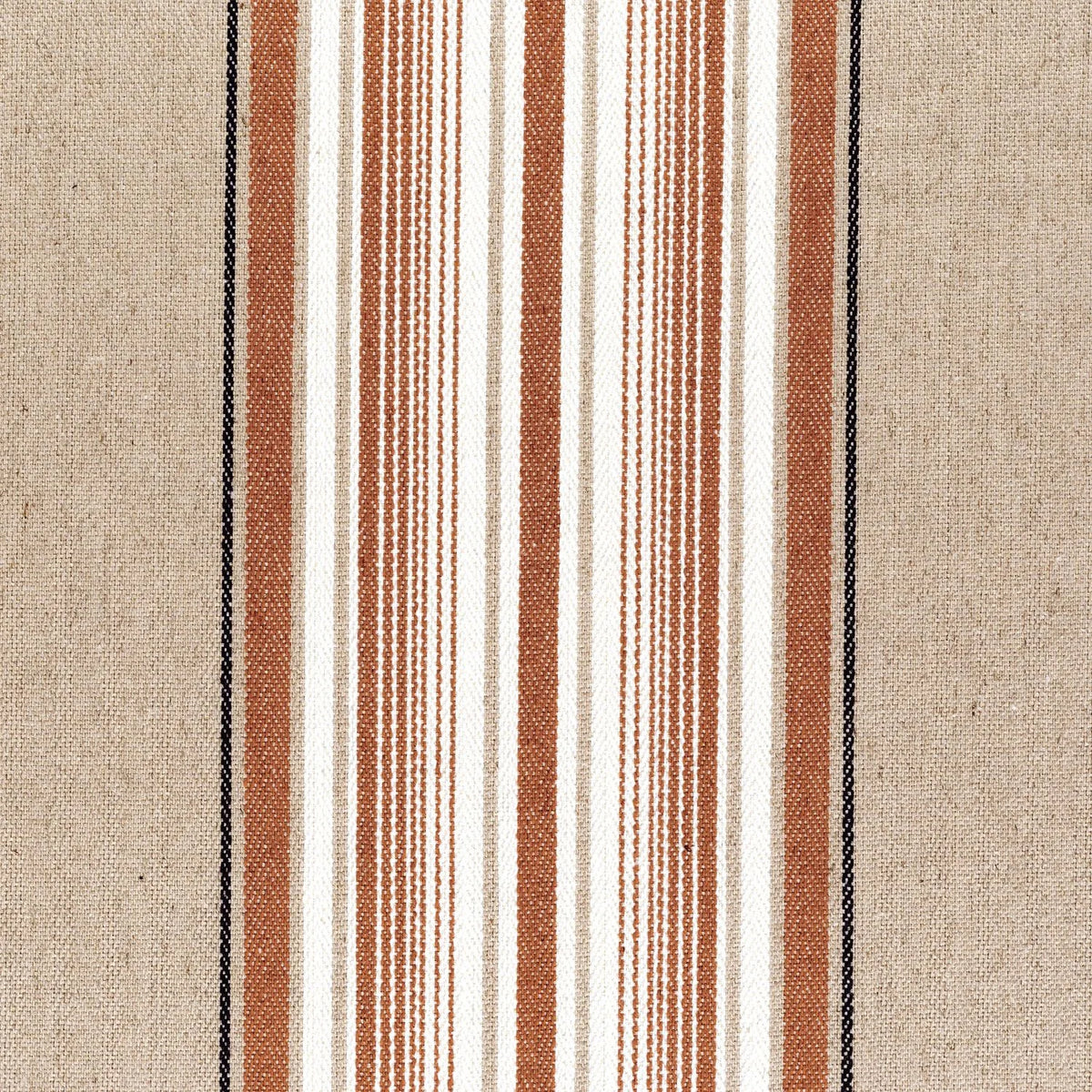 Casamance Aveiro fabric — Beige Orange Brulee