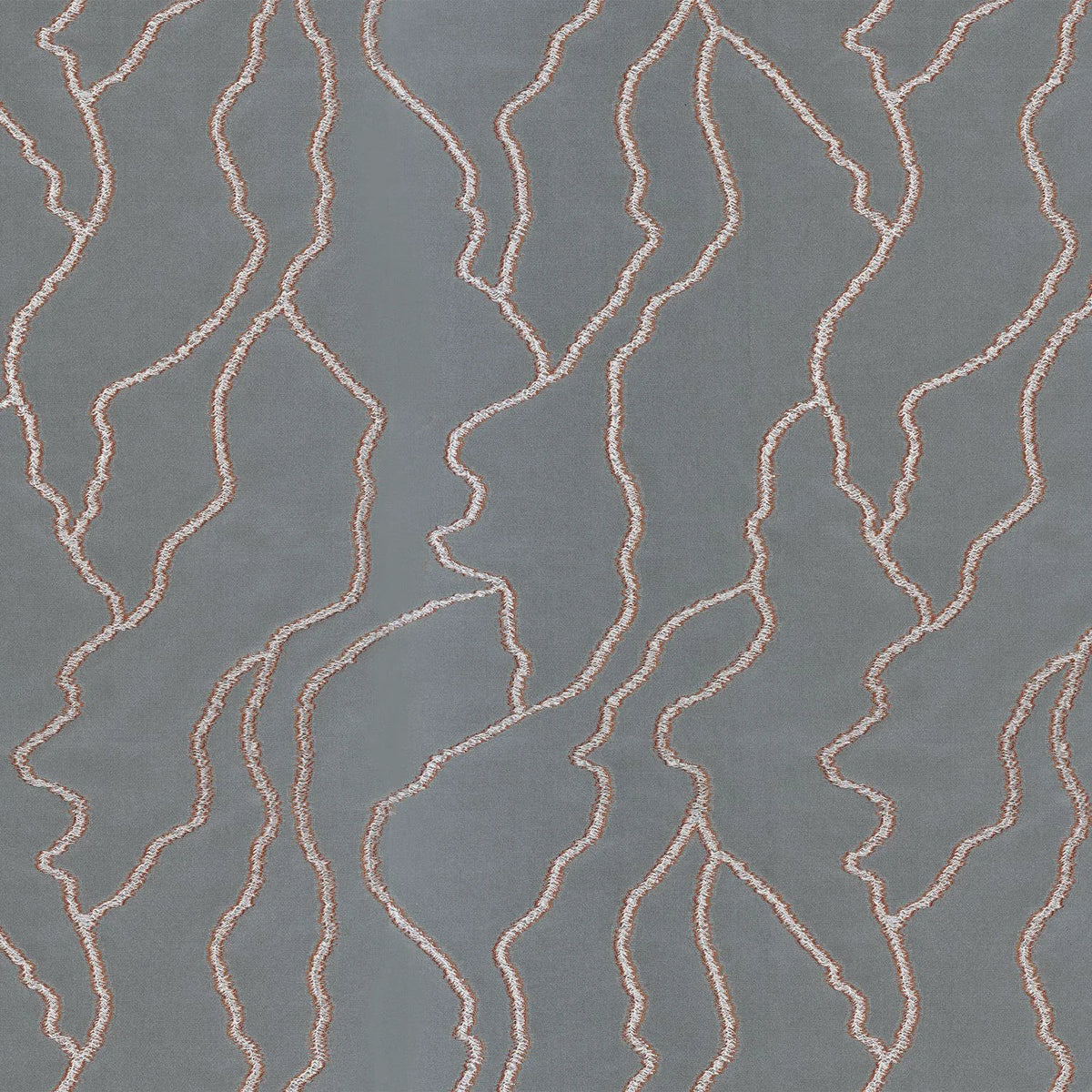 Casamance Delinea fabric — Vert De Gris