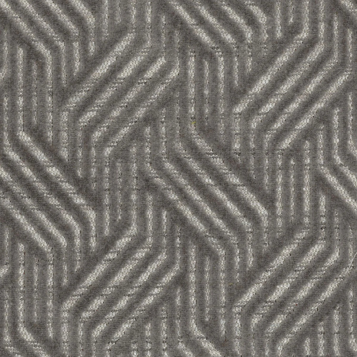 Casamance Palisse fabric — Acier