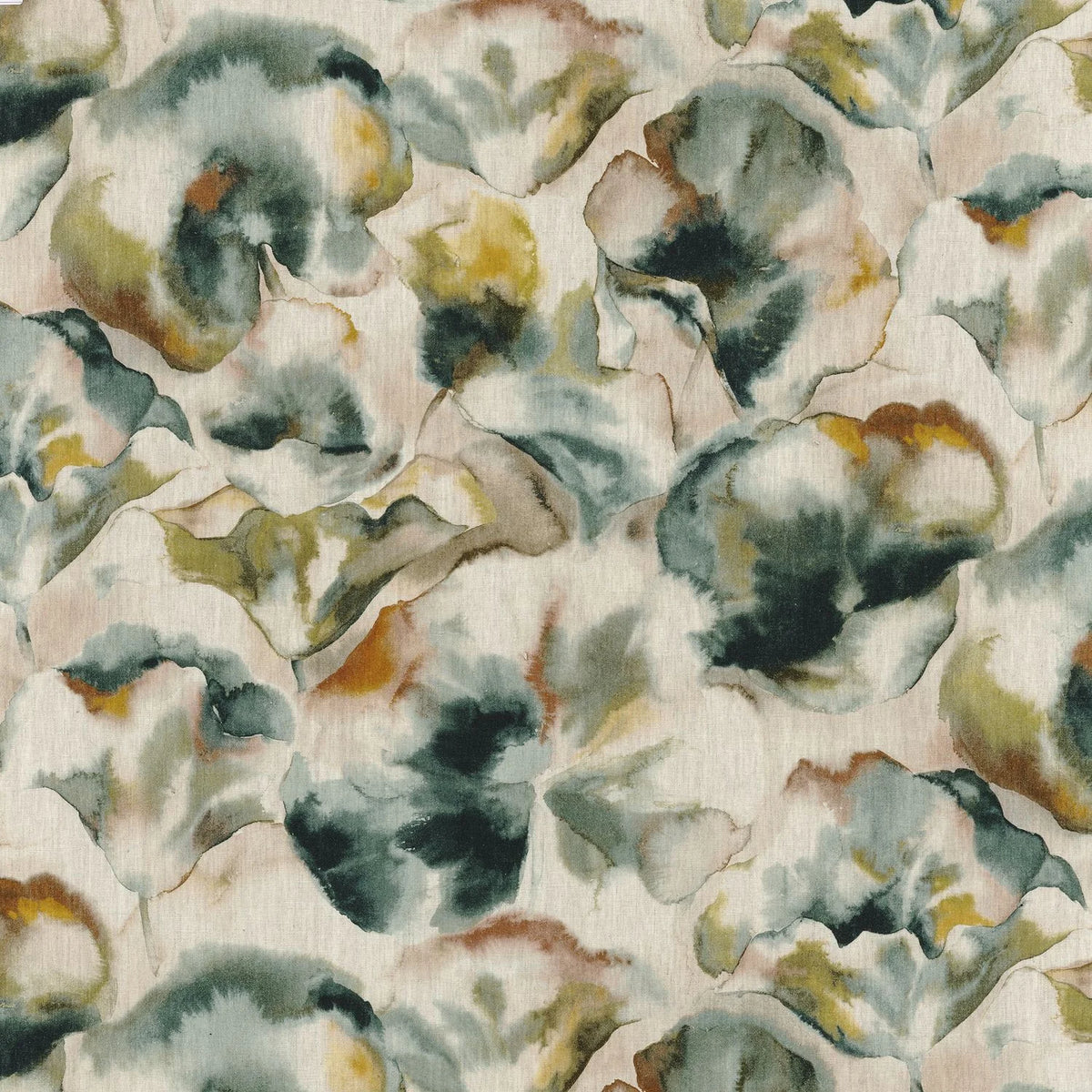 Casamance Melumbo fabric — Vert Anglais