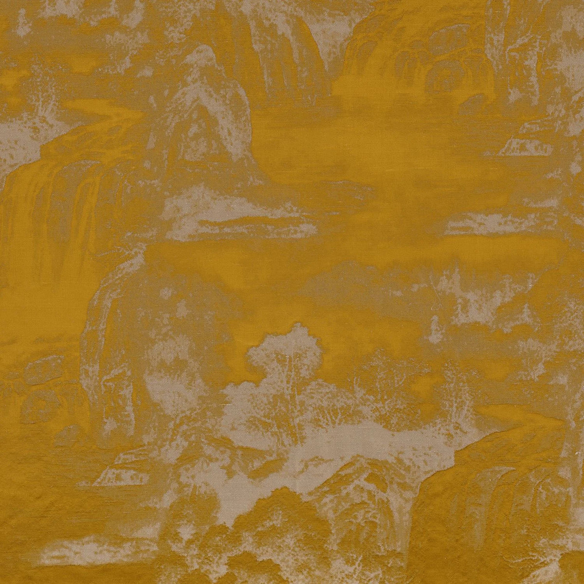 Casamance Eau Vive fabric — Jaune Or